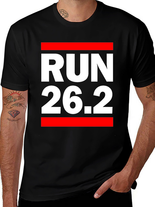 Run 26.2 Marathon T-Shirt - Black
