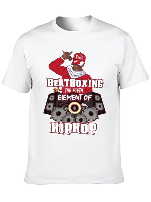 Beatboxing Fifth Element of Hip Hop Graphic T-Shirt