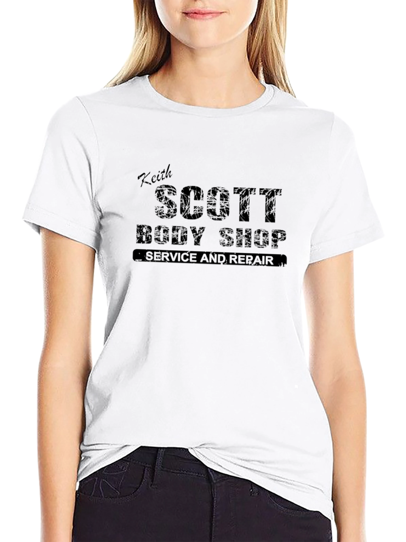 Keith Scott Body Shop Black T-Shirt