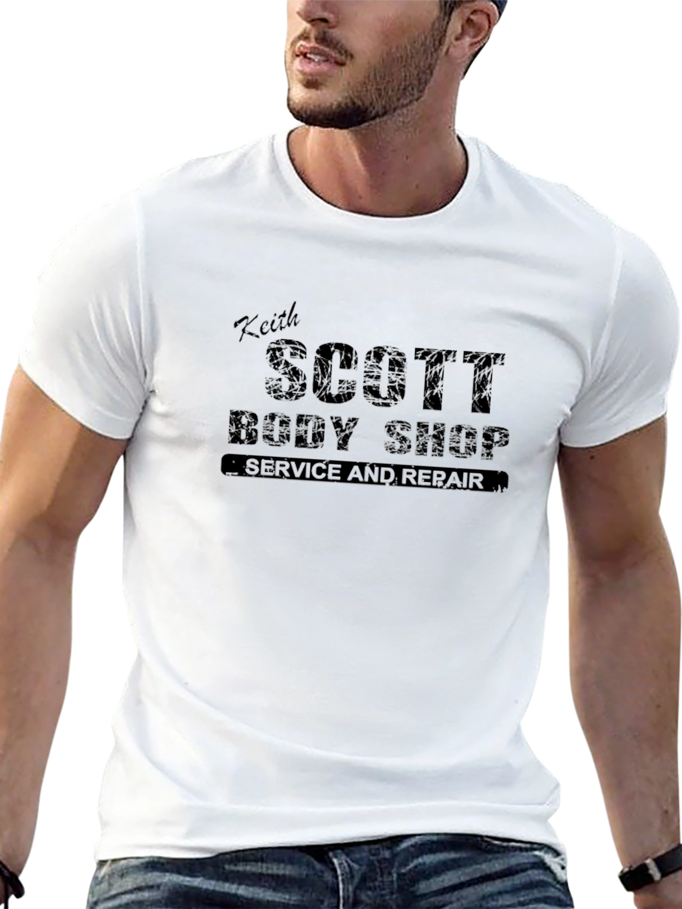 Keith Scott Body Shop Black T-Shirt