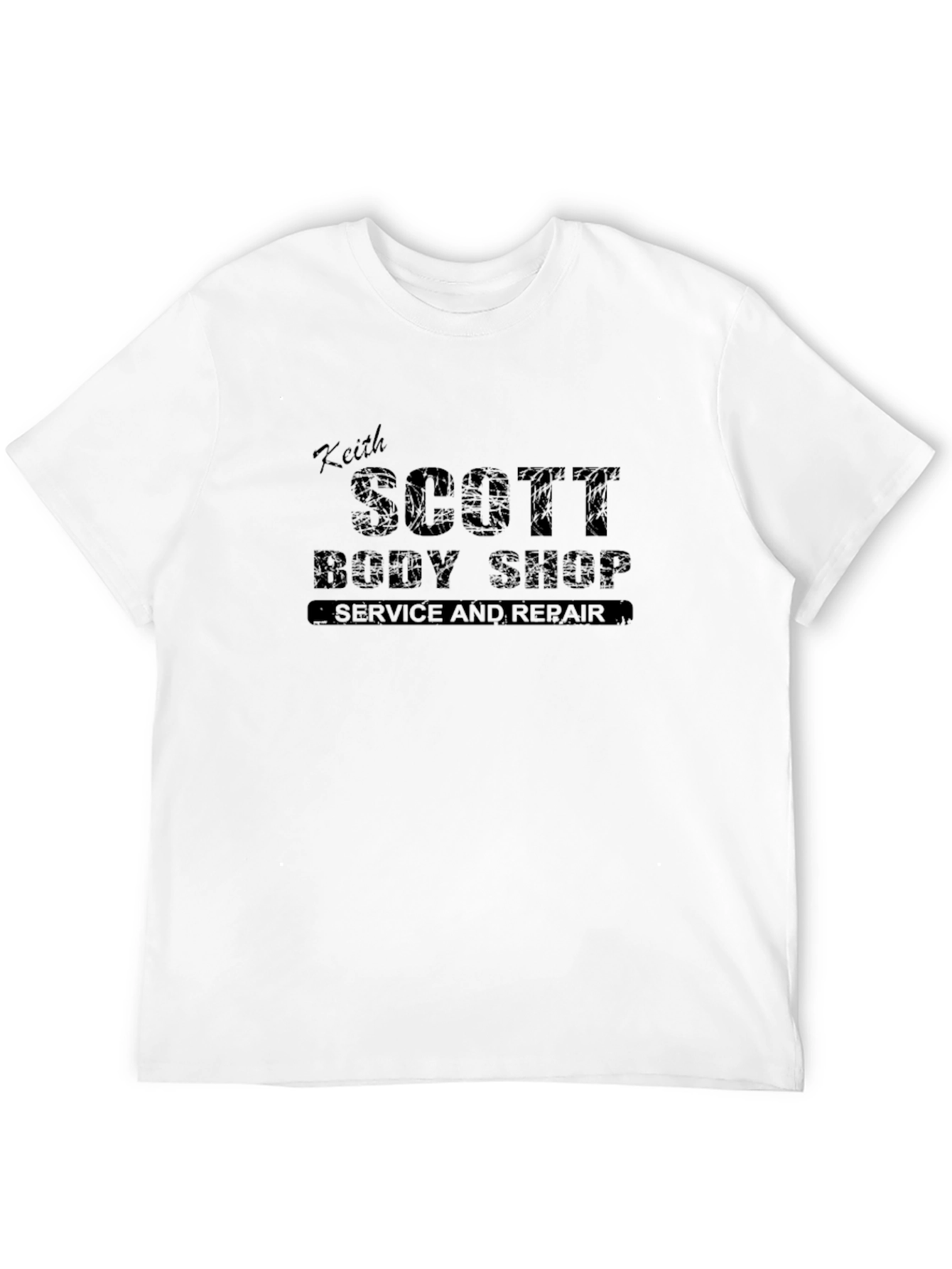 Keith Scott Body Shop Black T-Shirt