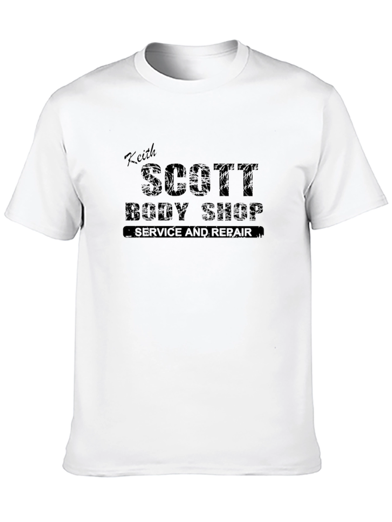 Keith Scott Body Shop Black T-Shirt