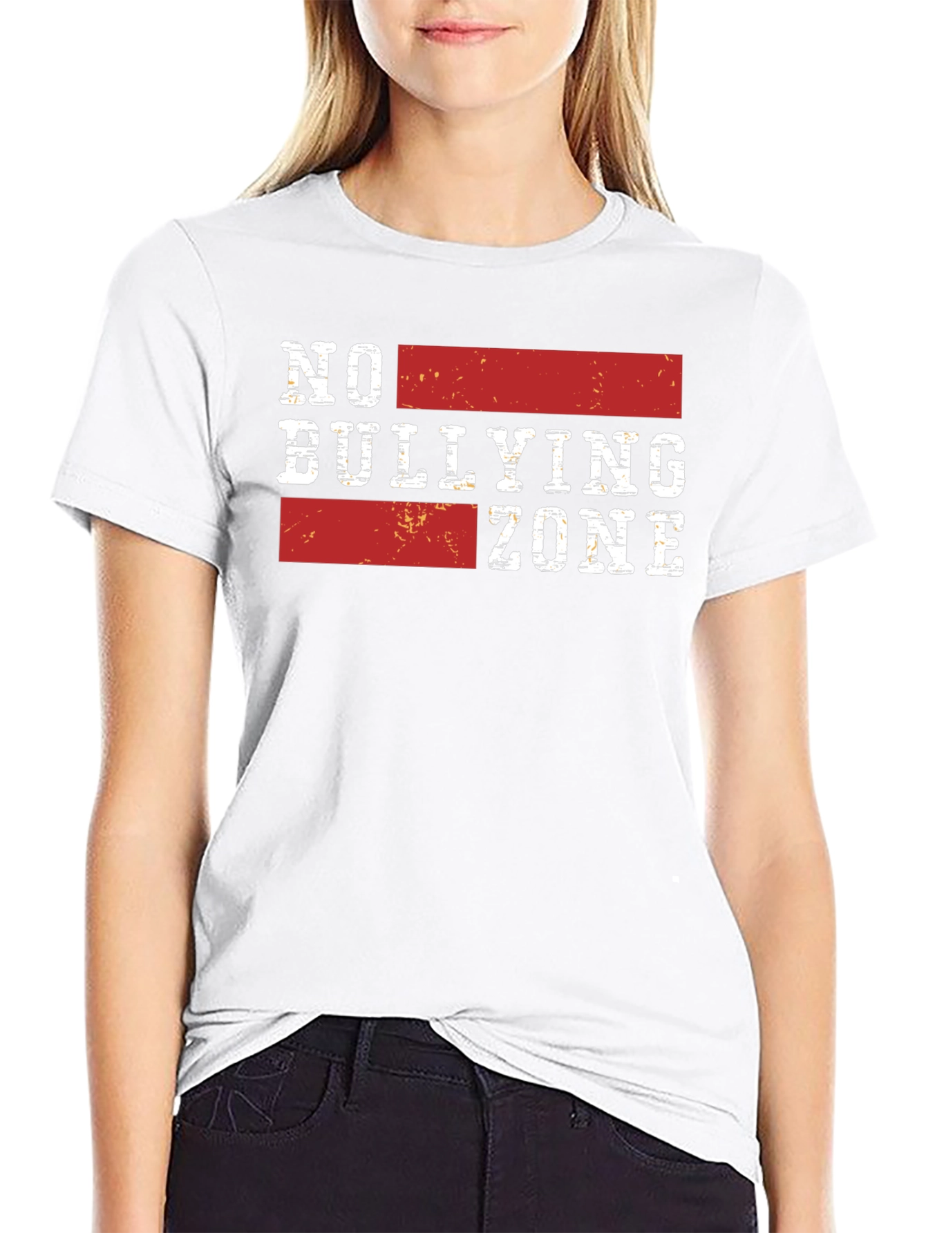 No Bullying Zone Graphic Tee