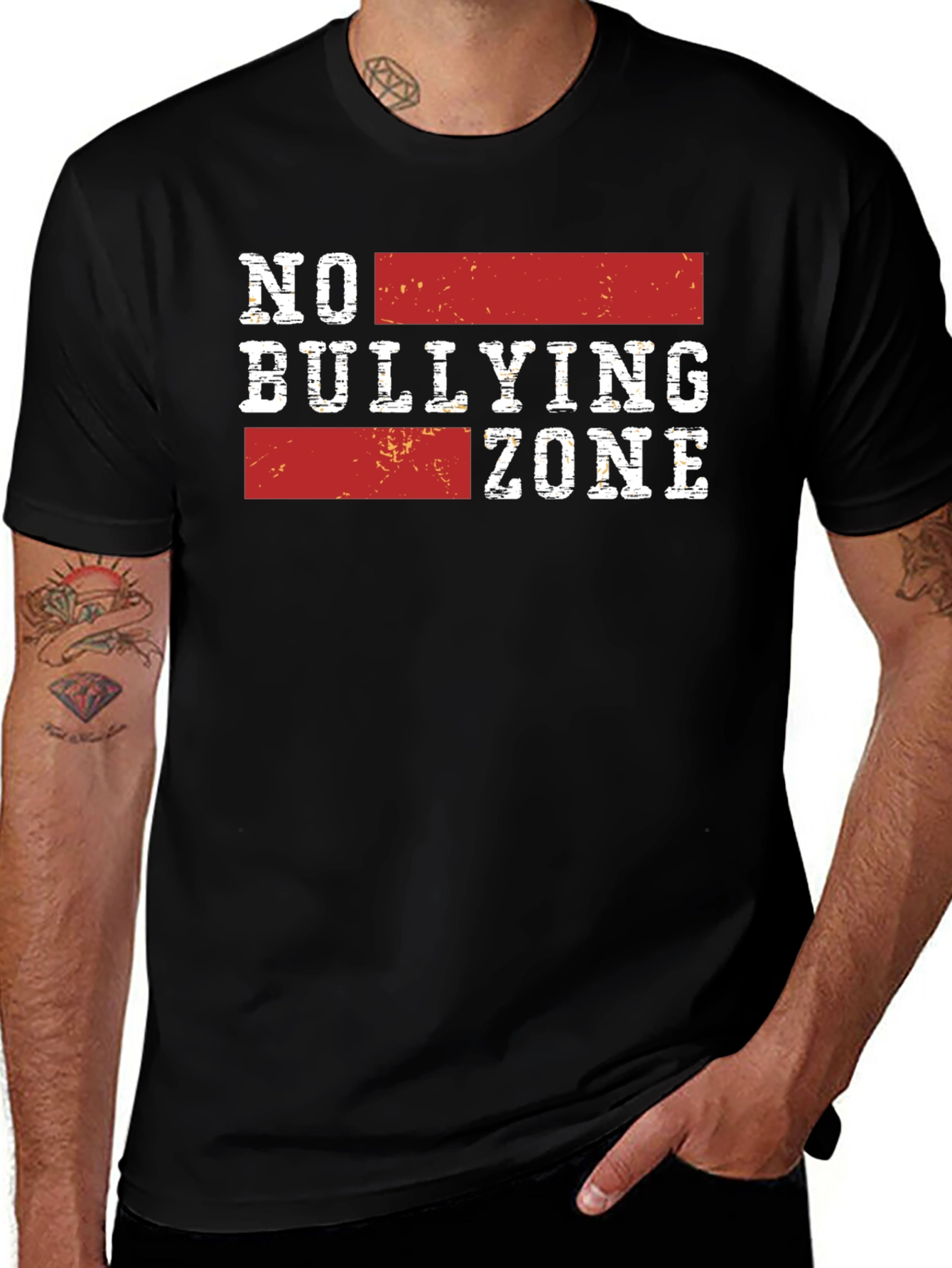 No Bullying Zone Graphic Tee