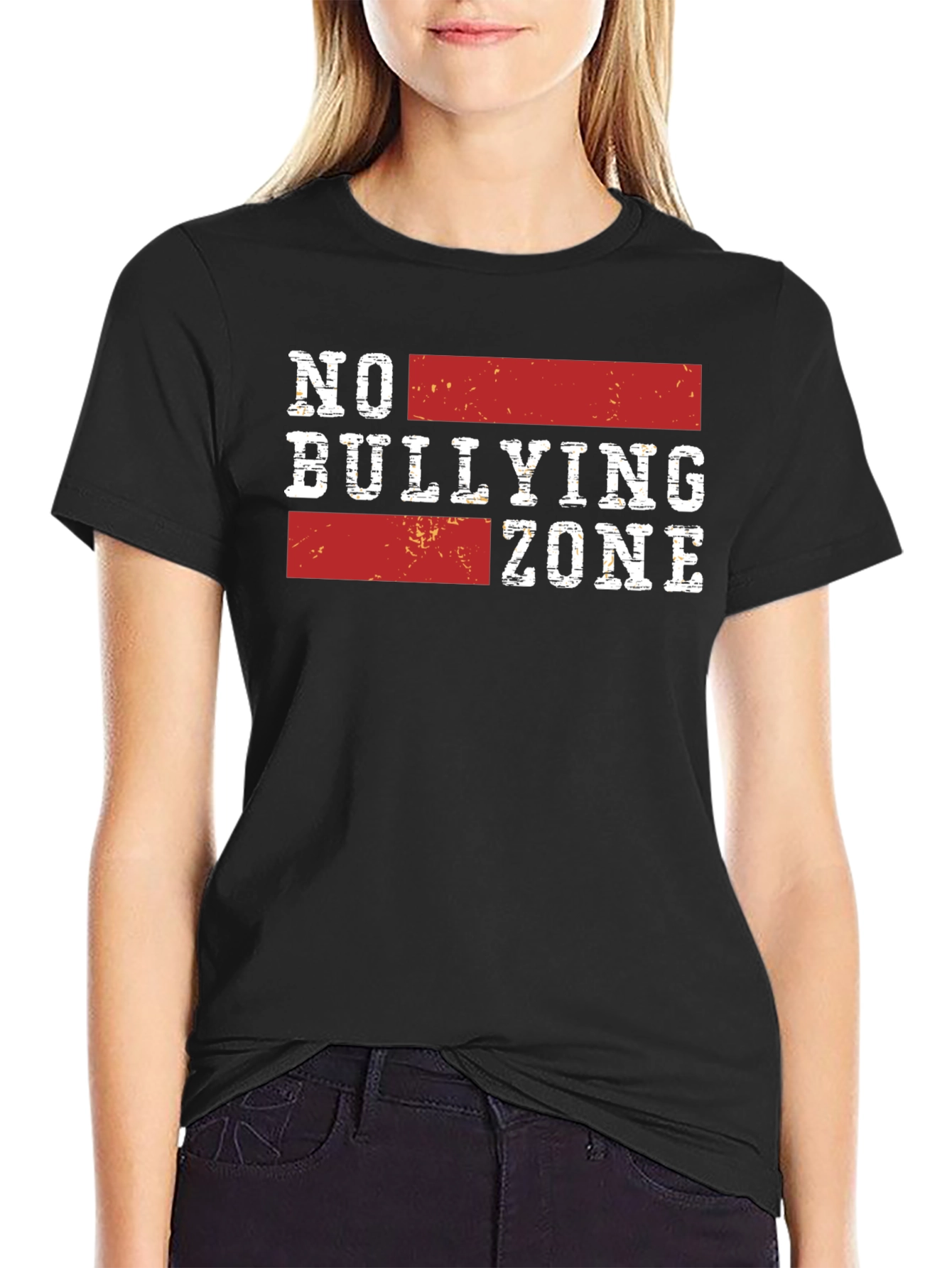 No Bullying Zone Graphic Tee
