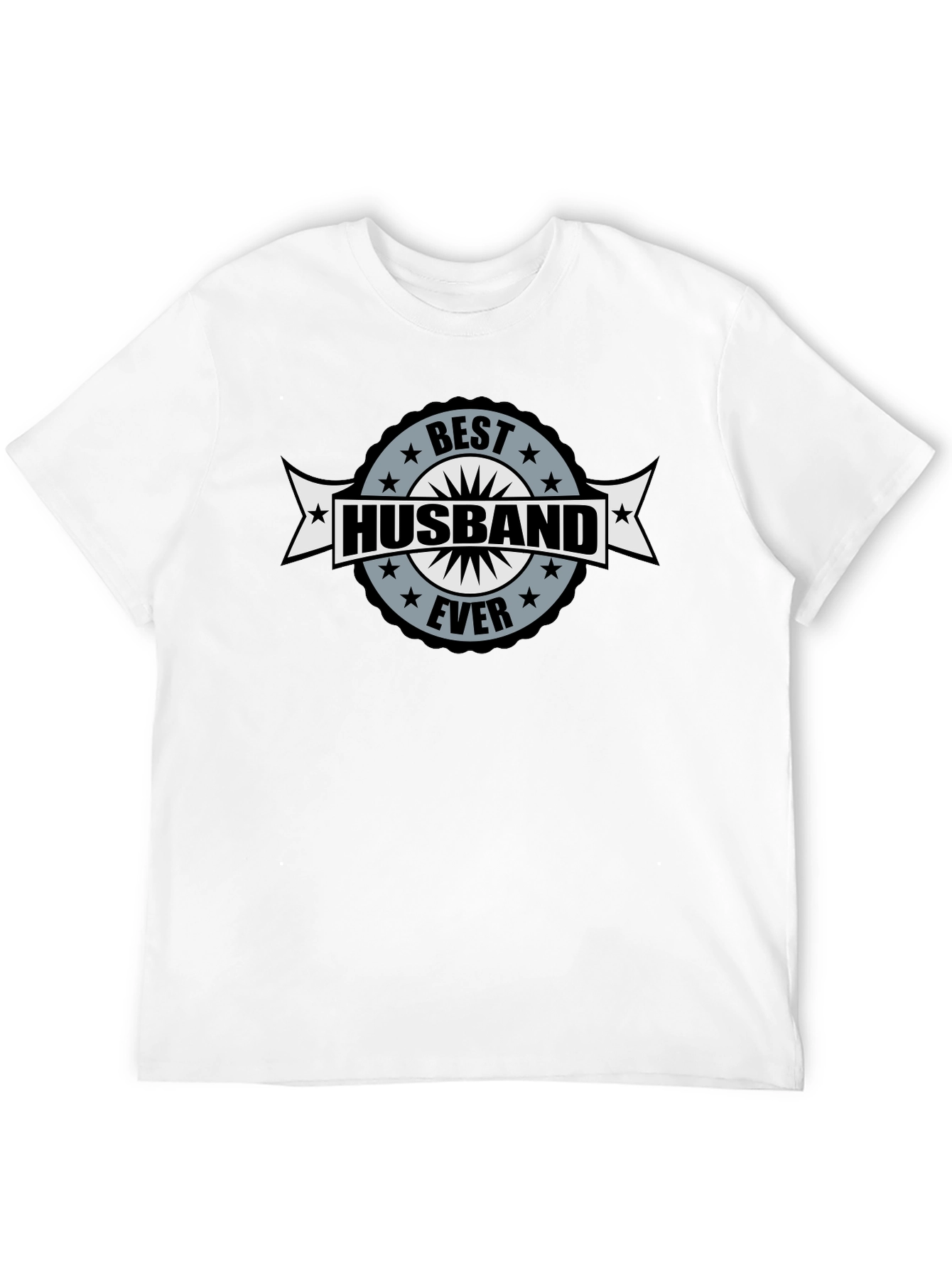 Best Husband Ever Black Graphic T-Shirt
