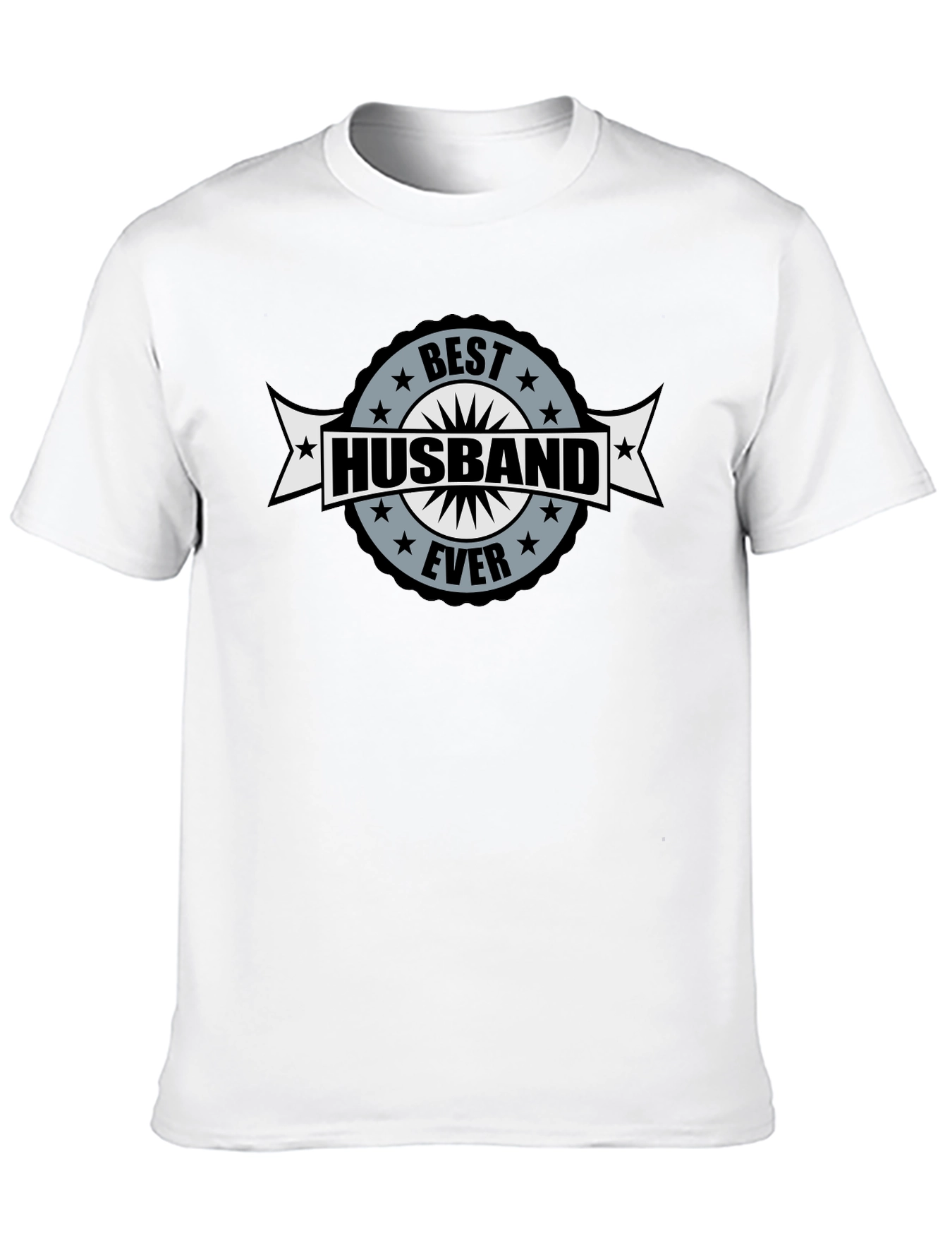 Best Husband Ever Black Graphic T-Shirt