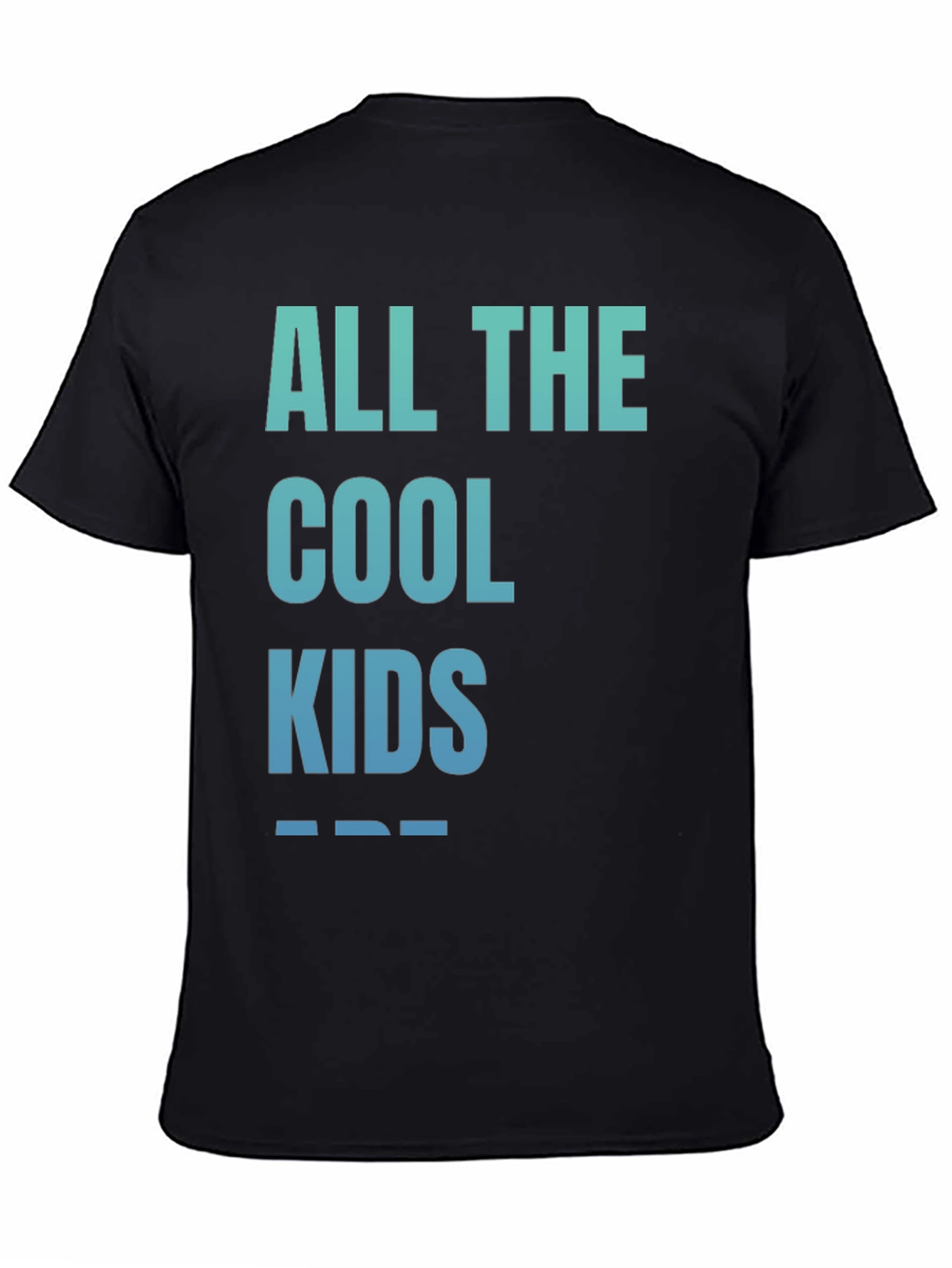 Cool Kids Black T-Shirt