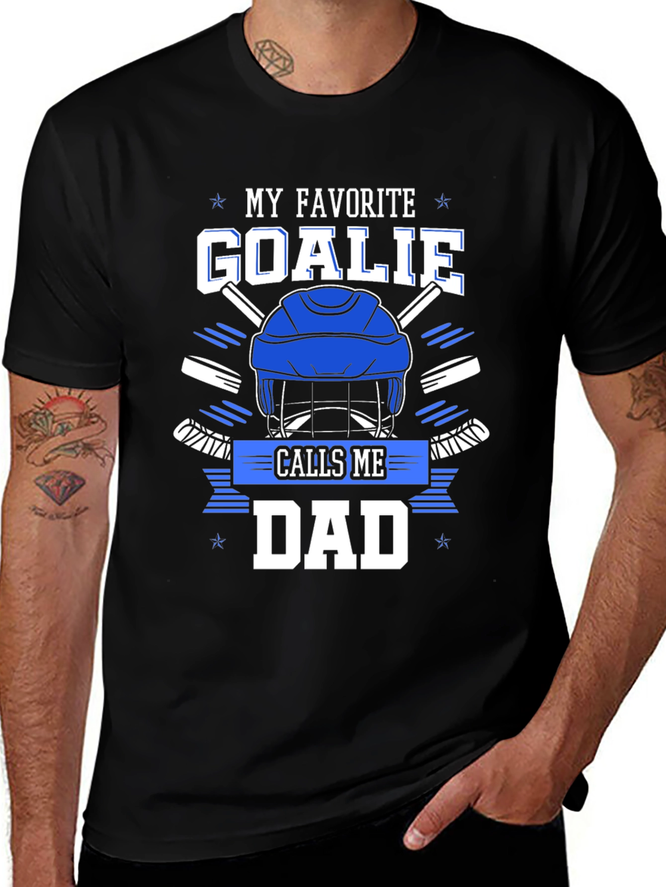 My Favorite Goalie Calls Me Dad T-Shirt