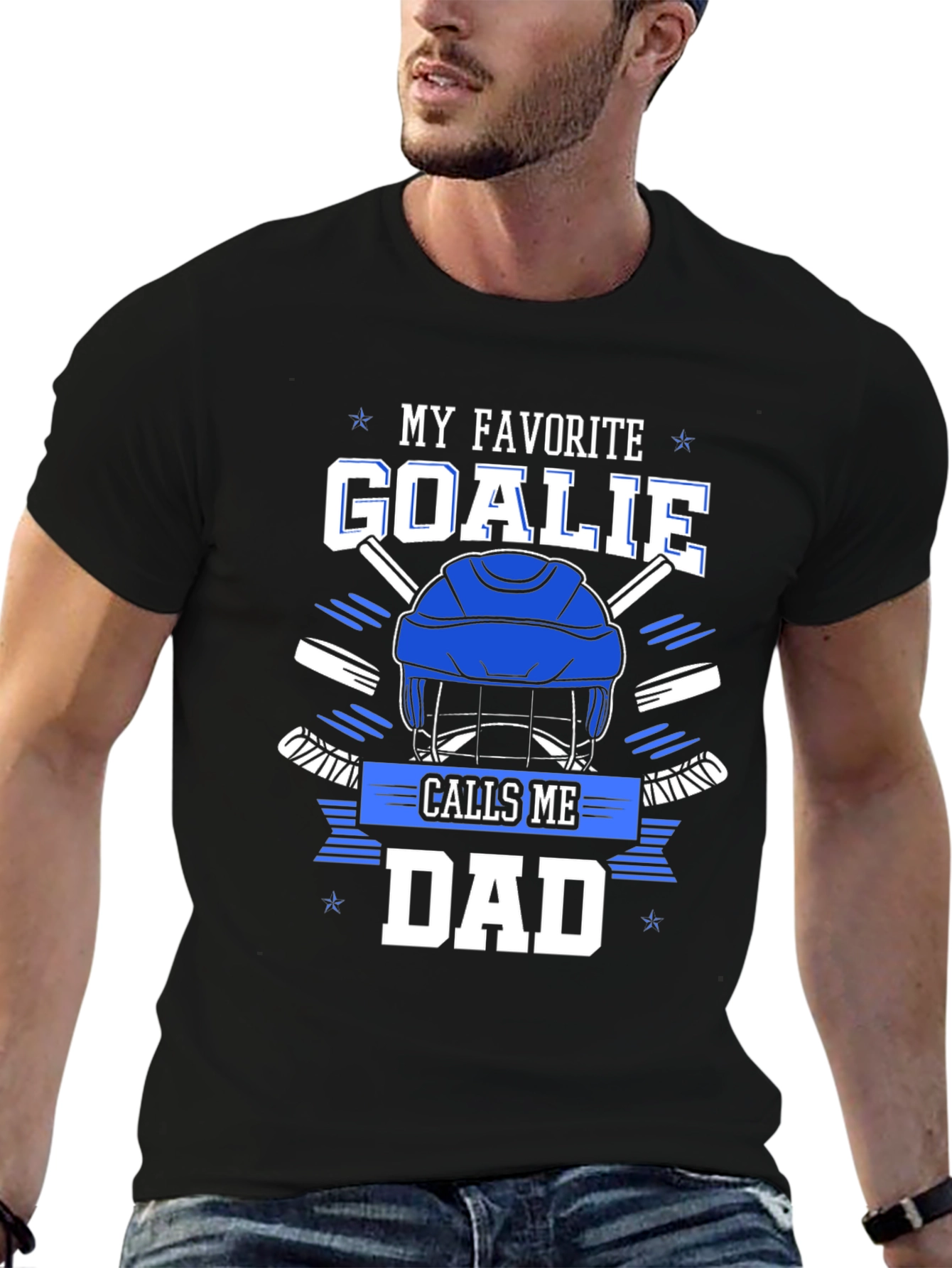 My Favorite Goalie Calls Me Dad T-Shirt