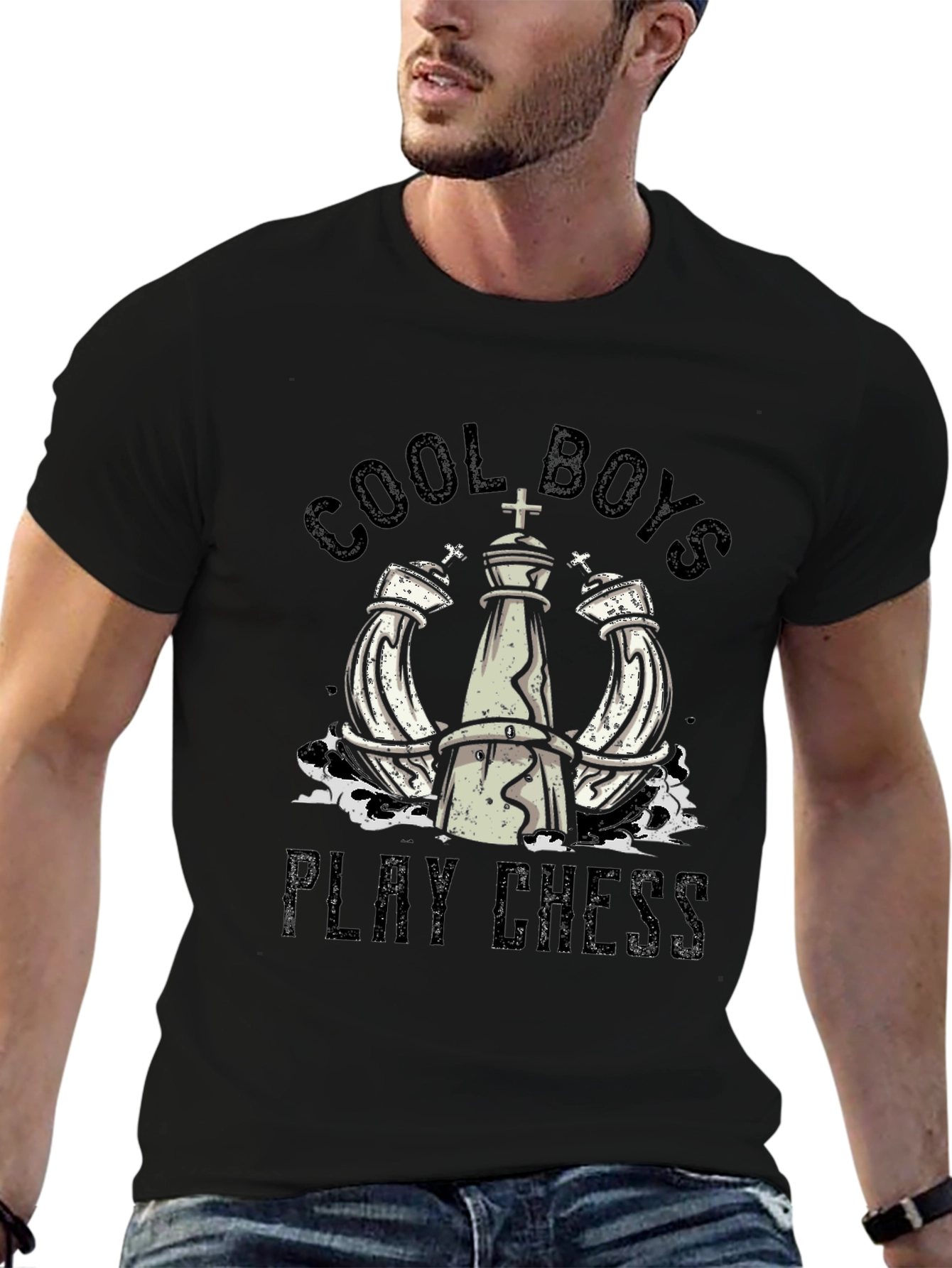 Cool Boys Play Chess T-Shirt