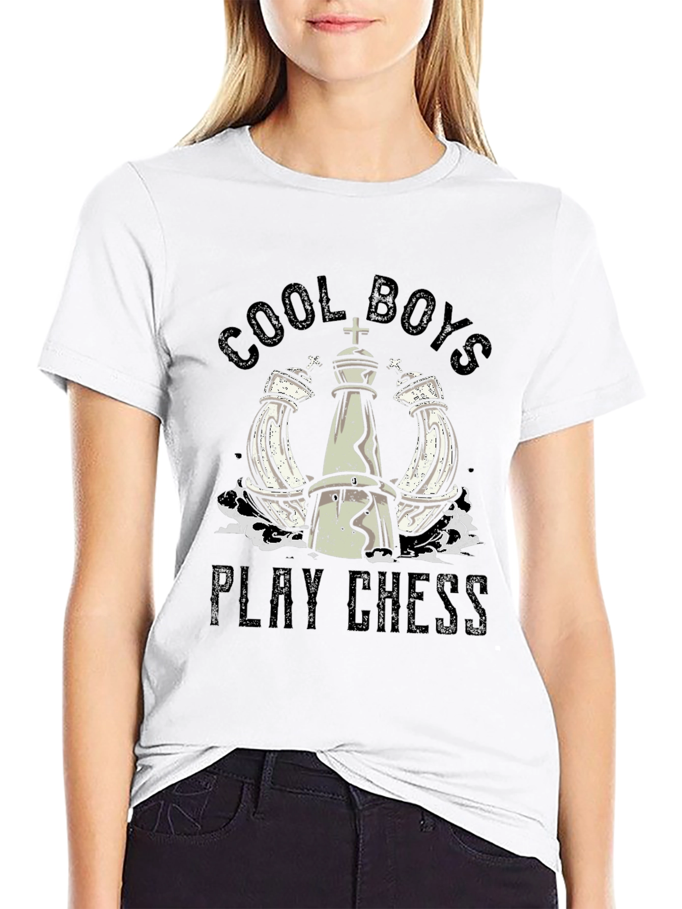 Cool Boys Play Chess T-Shirt
