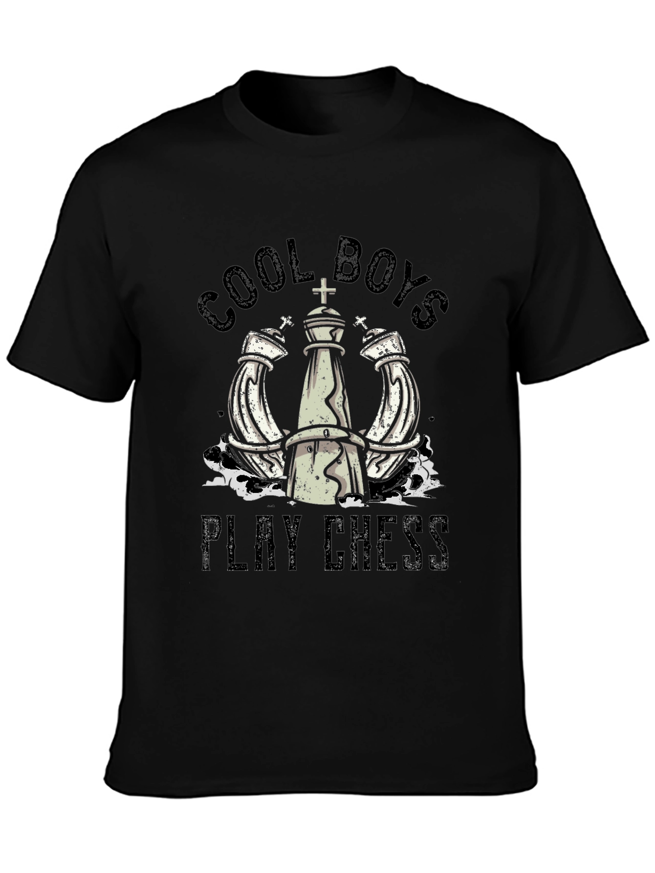 Cool Boys Play Chess T-Shirt