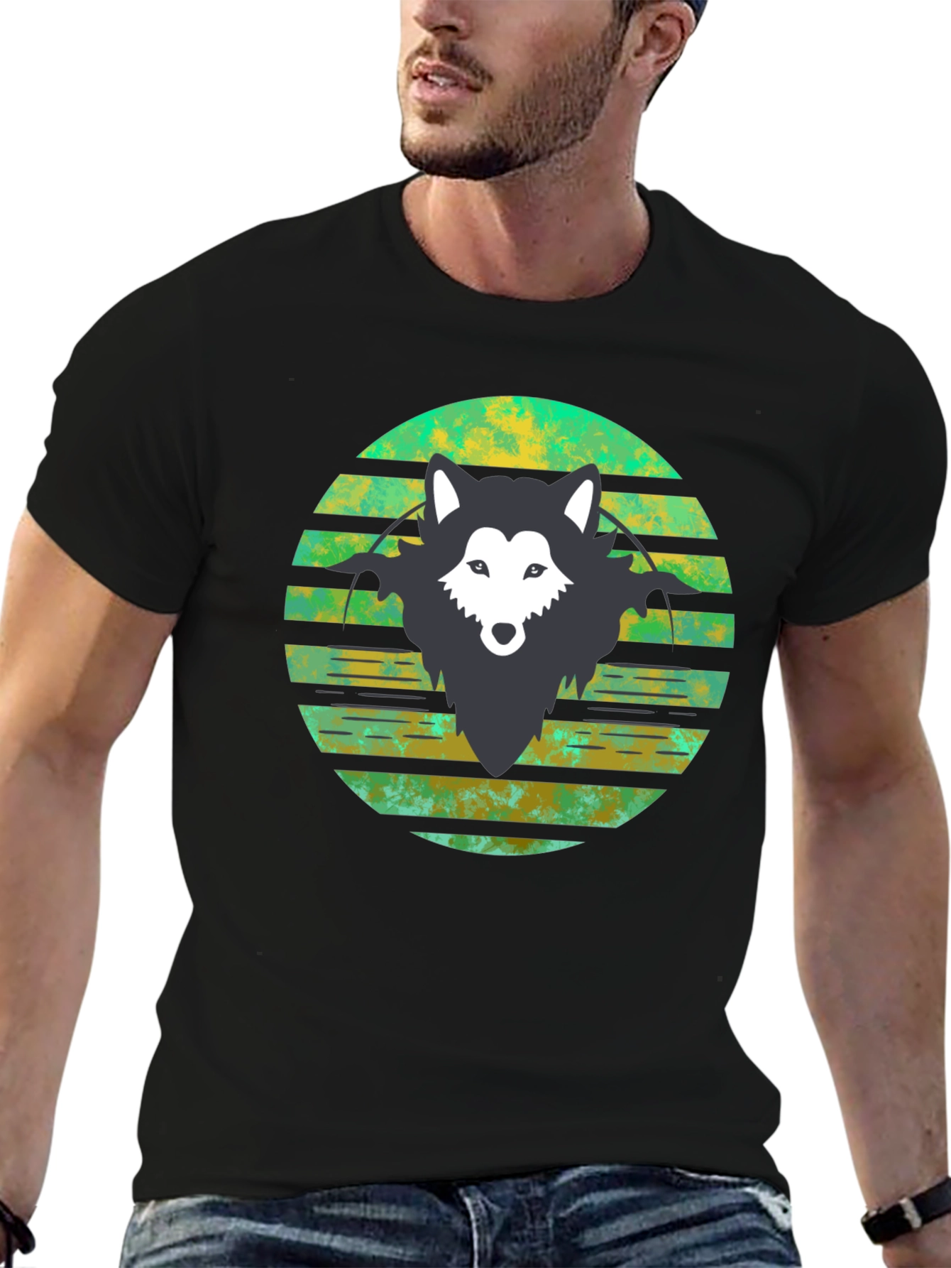 Wolf Graphic T-Shirt - Urban Style