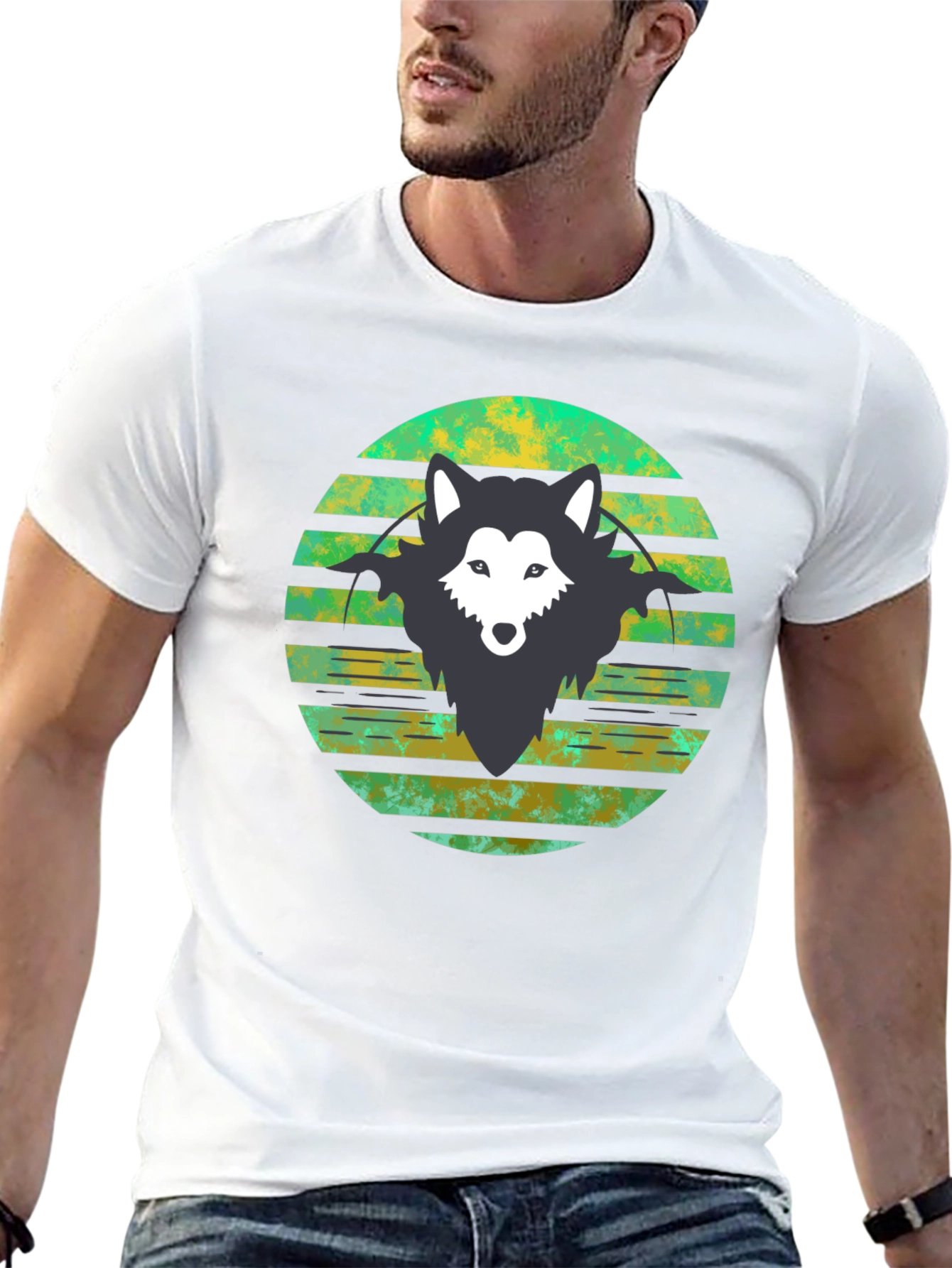 Wolf Graphic T-Shirt - Urban Style