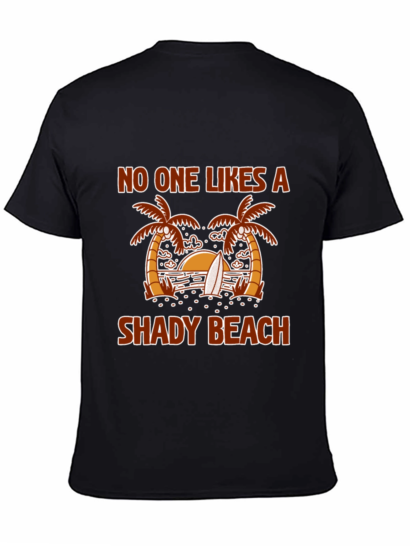 Shady Beach T-Shirt: Tropical Vibes