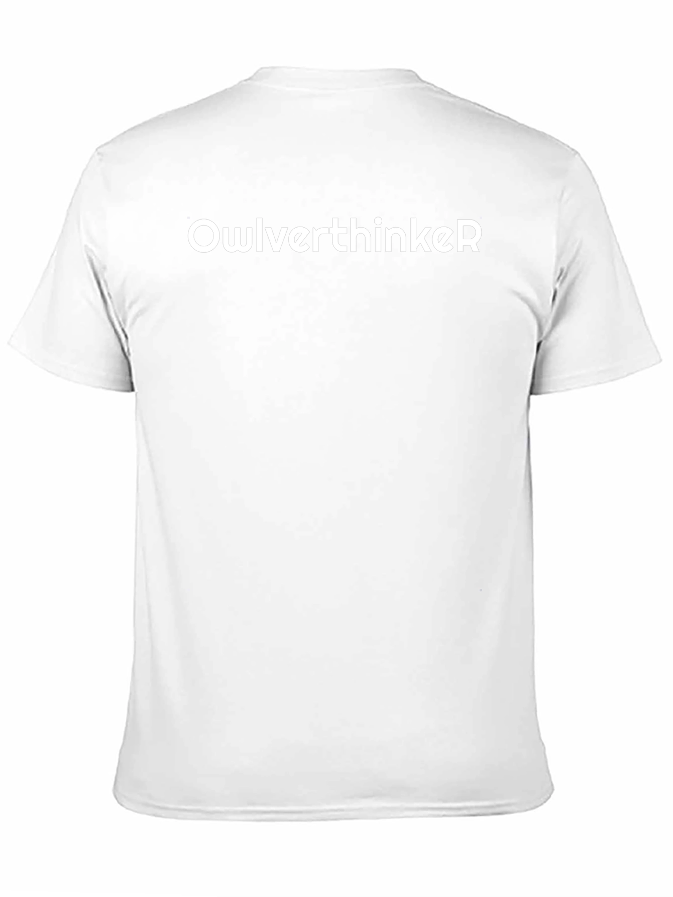 OwlverthinkeR Black T-Shirt - Comfortable and Stylish