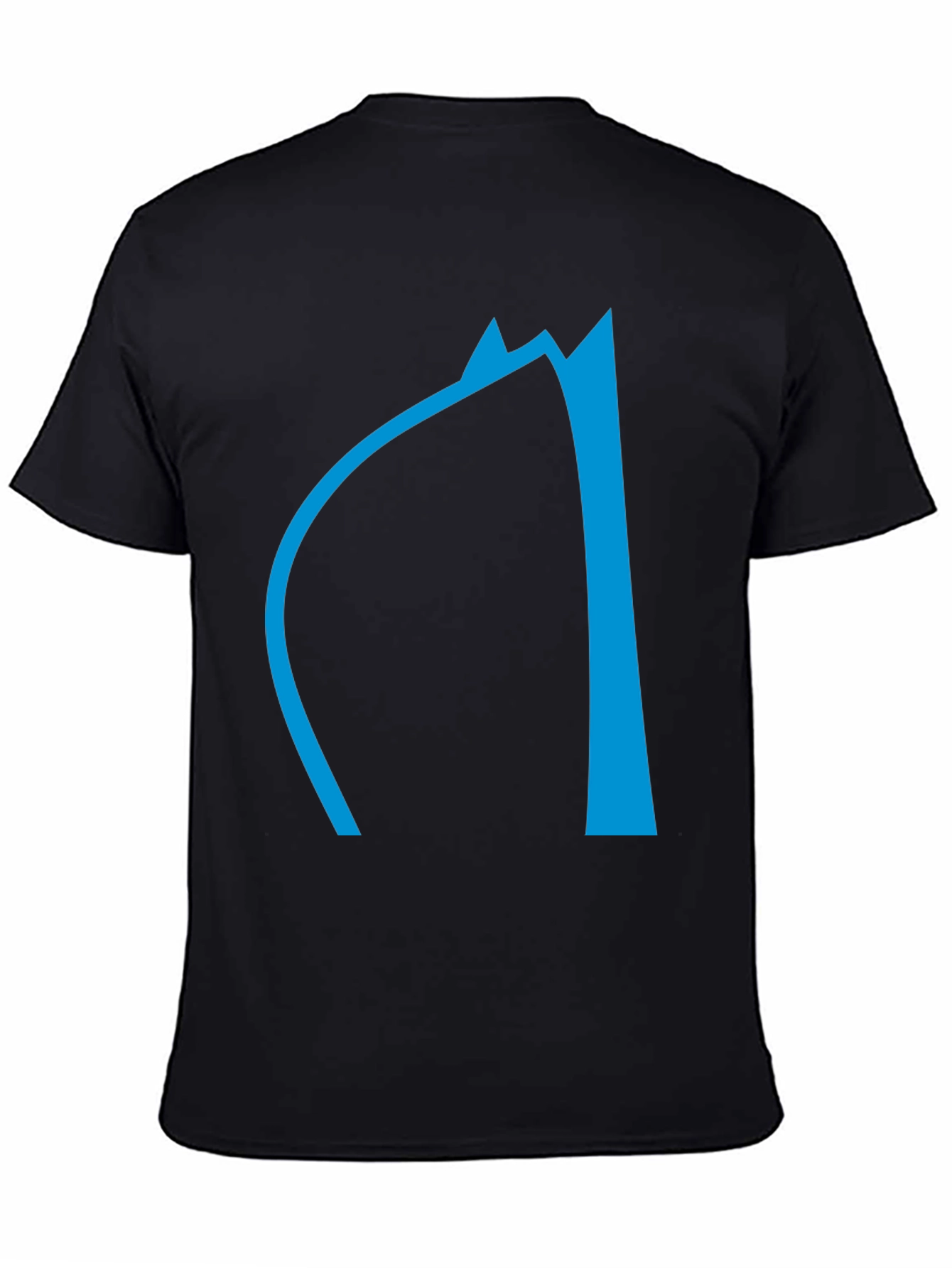 Modern Graphic Tee - Mountain Design