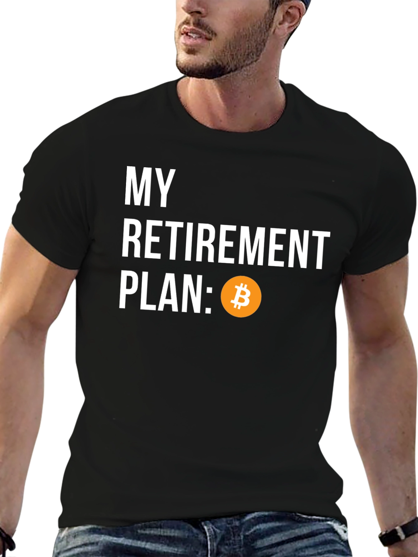 Bitcoin Retirement Plan Graphic T-Shirt