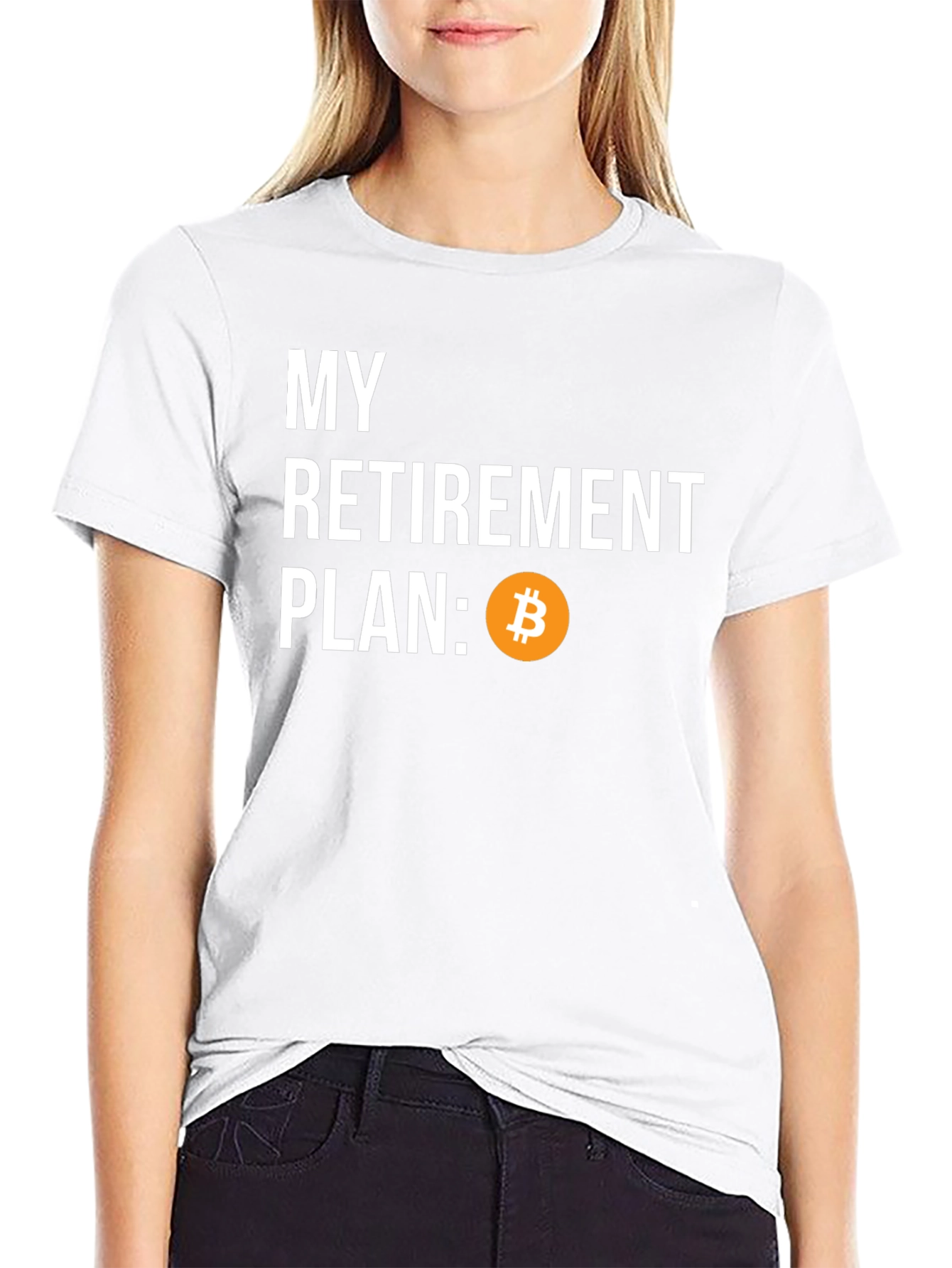 Bitcoin Retirement Plan Graphic T-Shirt