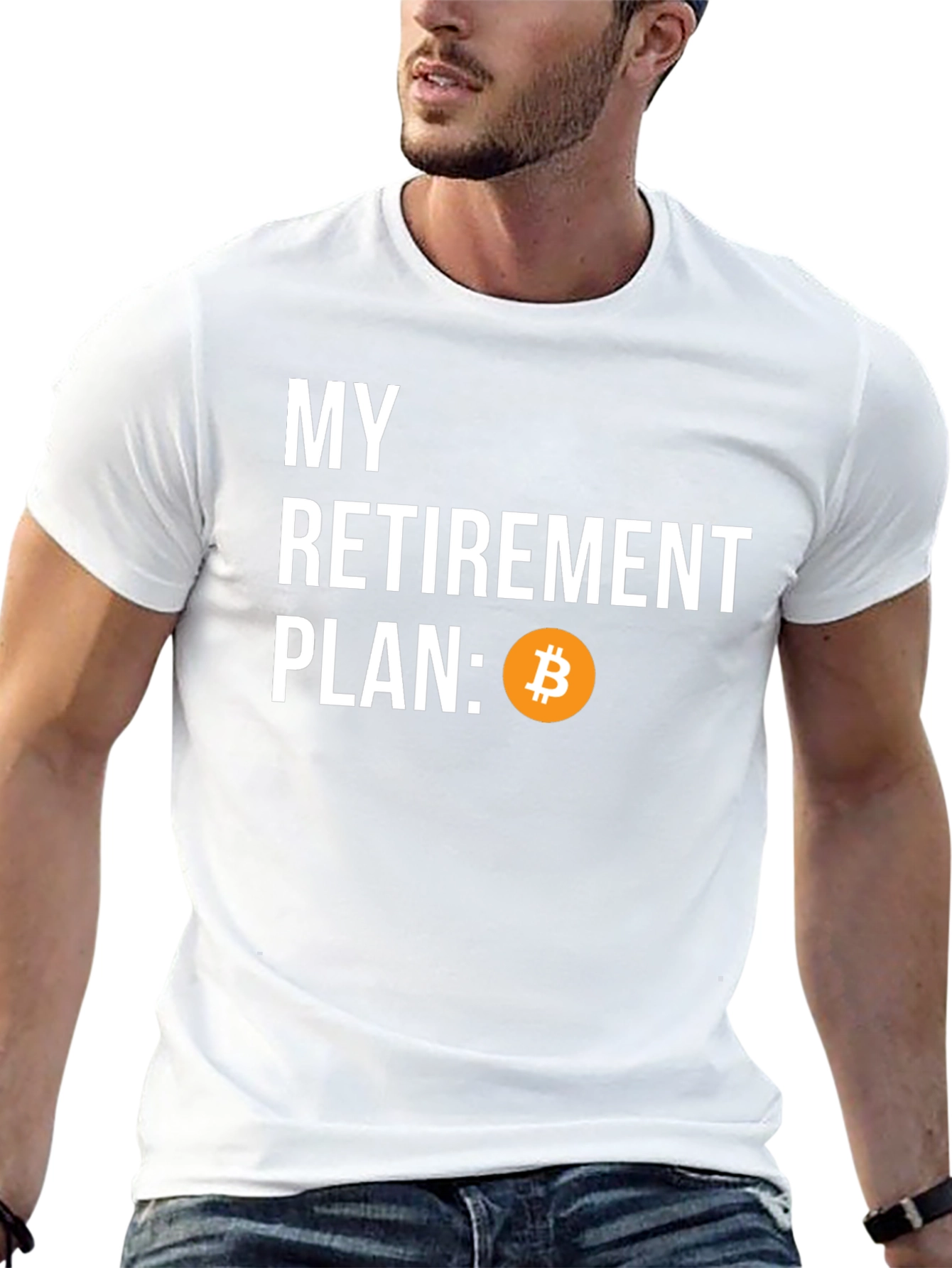 Bitcoin Retirement Plan Graphic T-Shirt