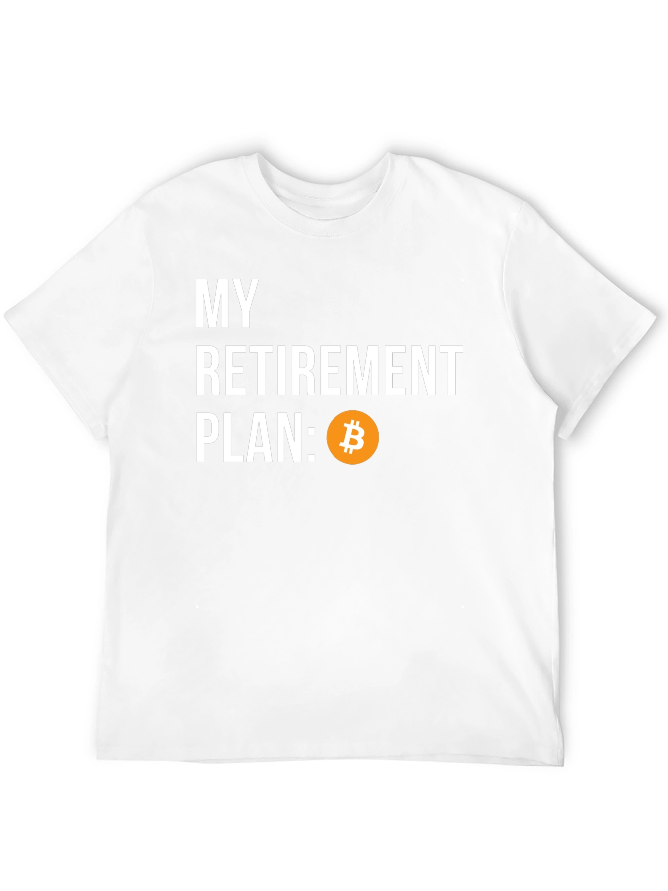 Bitcoin Retirement Plan Graphic T-Shirt