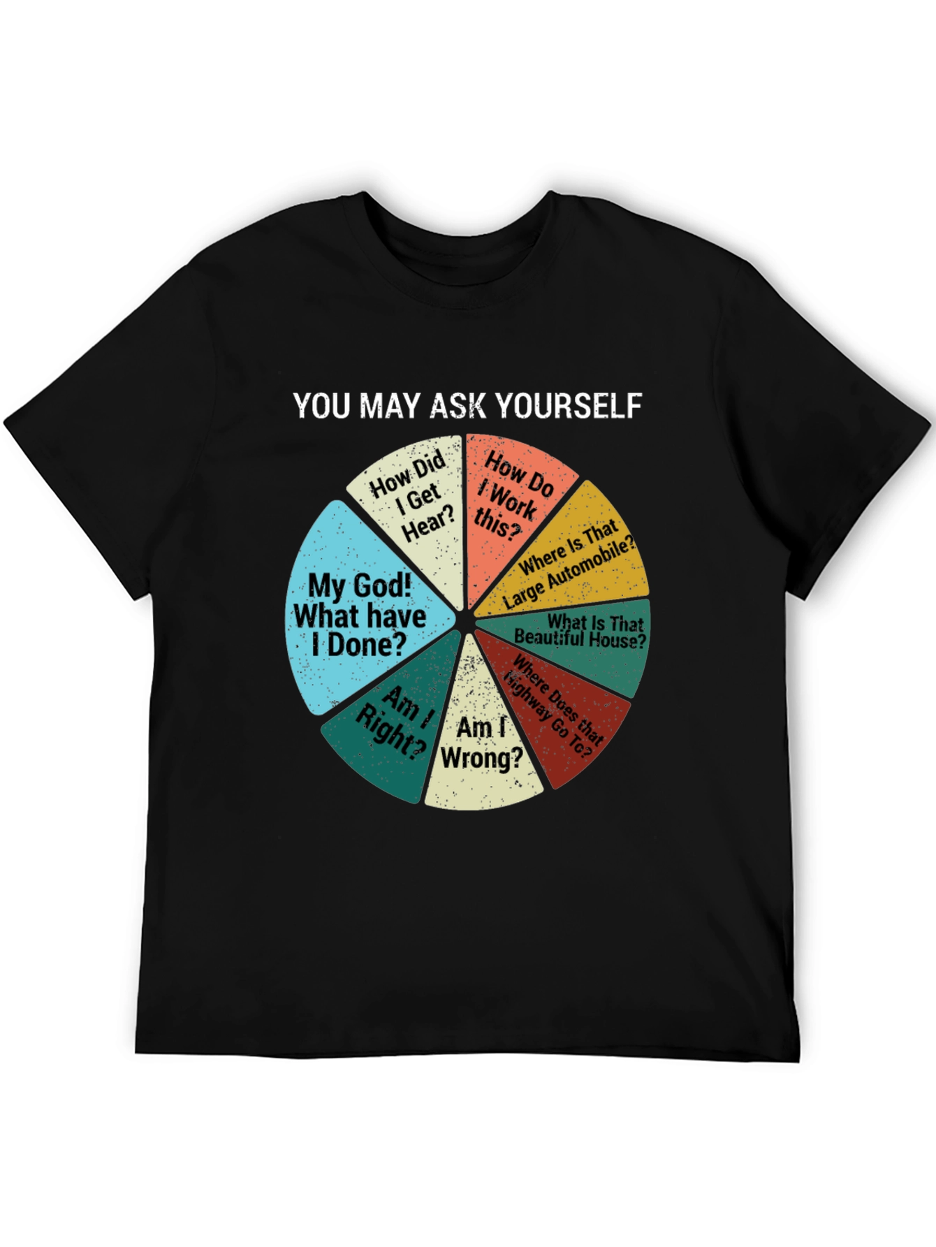 Philosophical Pie Chart T-Shirt