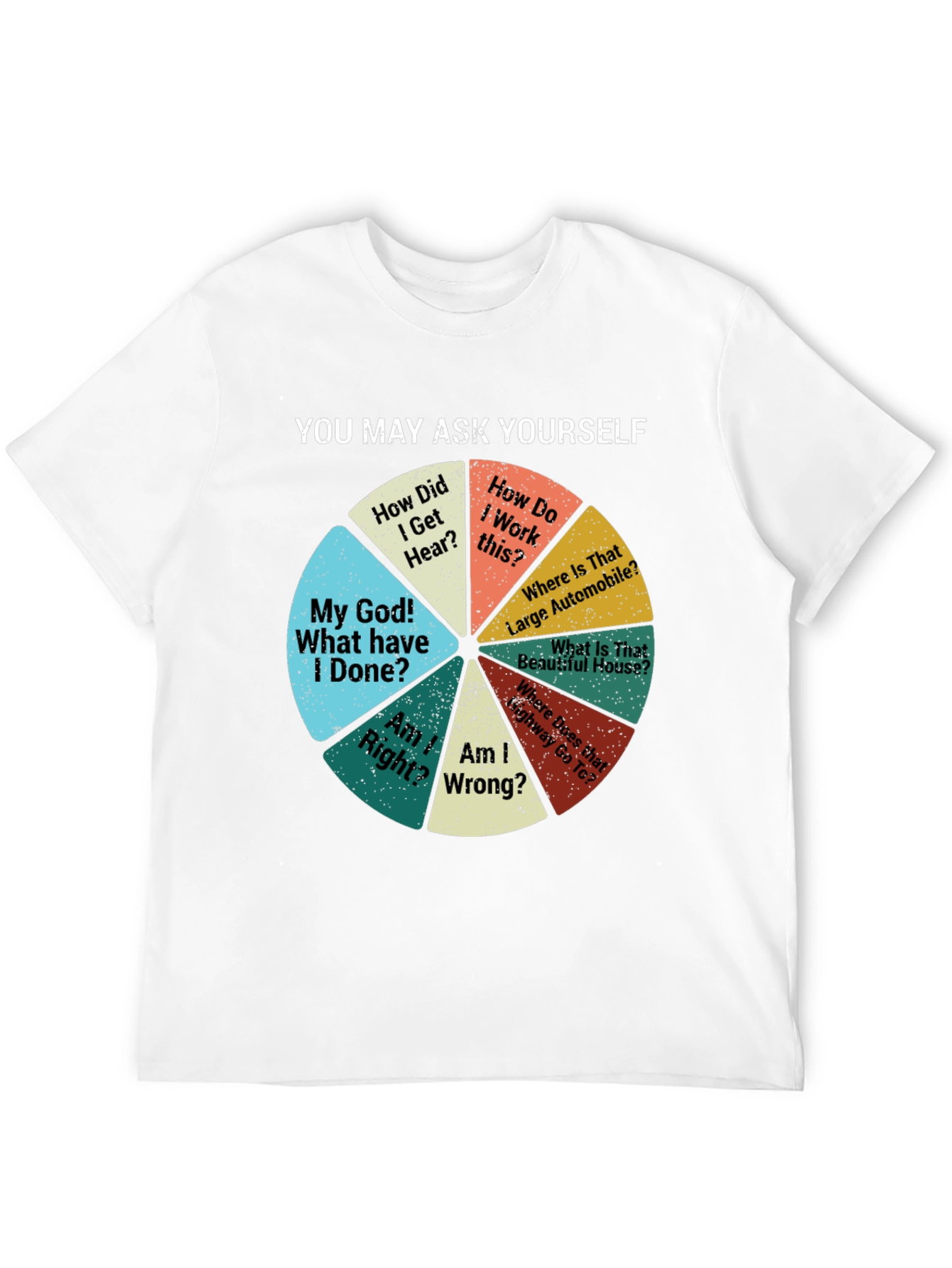 Philosophical Pie Chart T-Shirt
