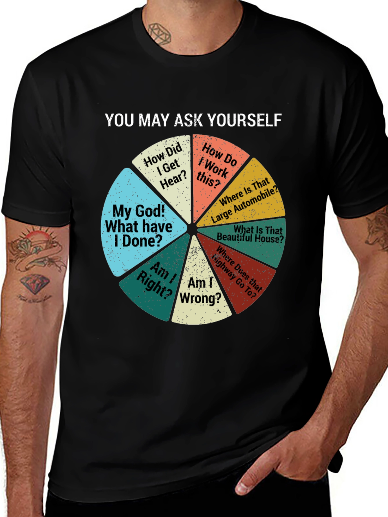 Philosophical Pie Chart T-Shirt