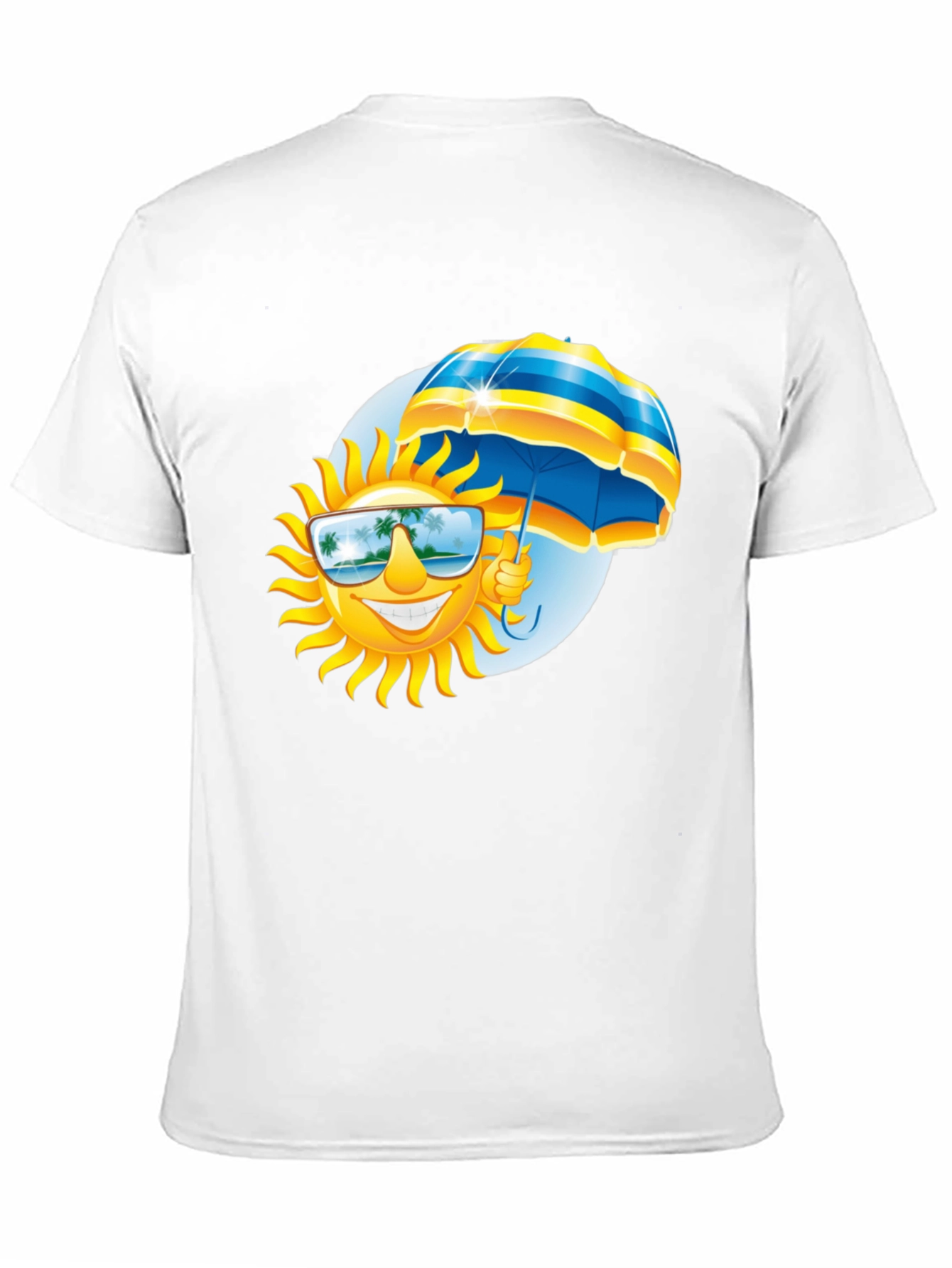 Summer Sun & Shade Graphic Tee - Black