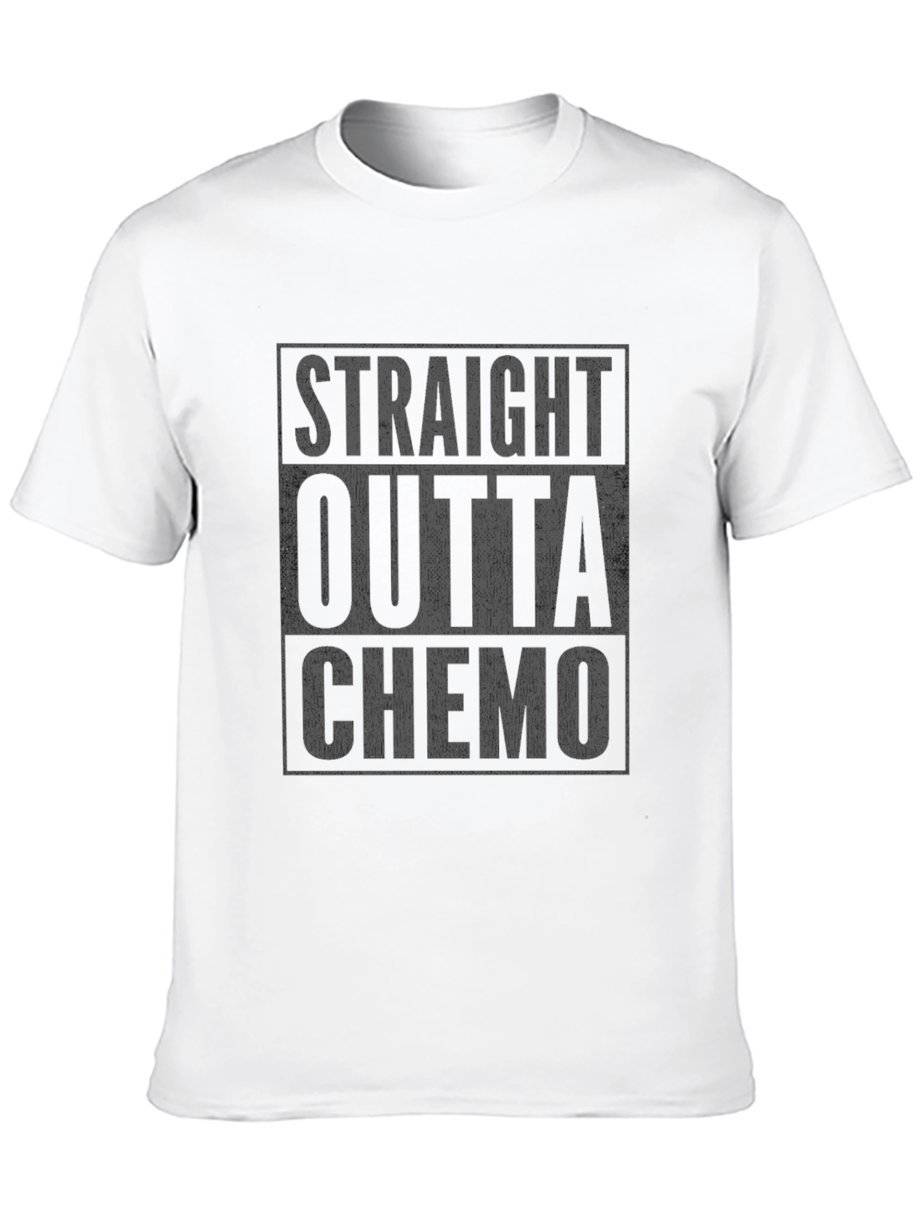 Straight Outta Chemo T-Shirt - Cancer Survivor Tee