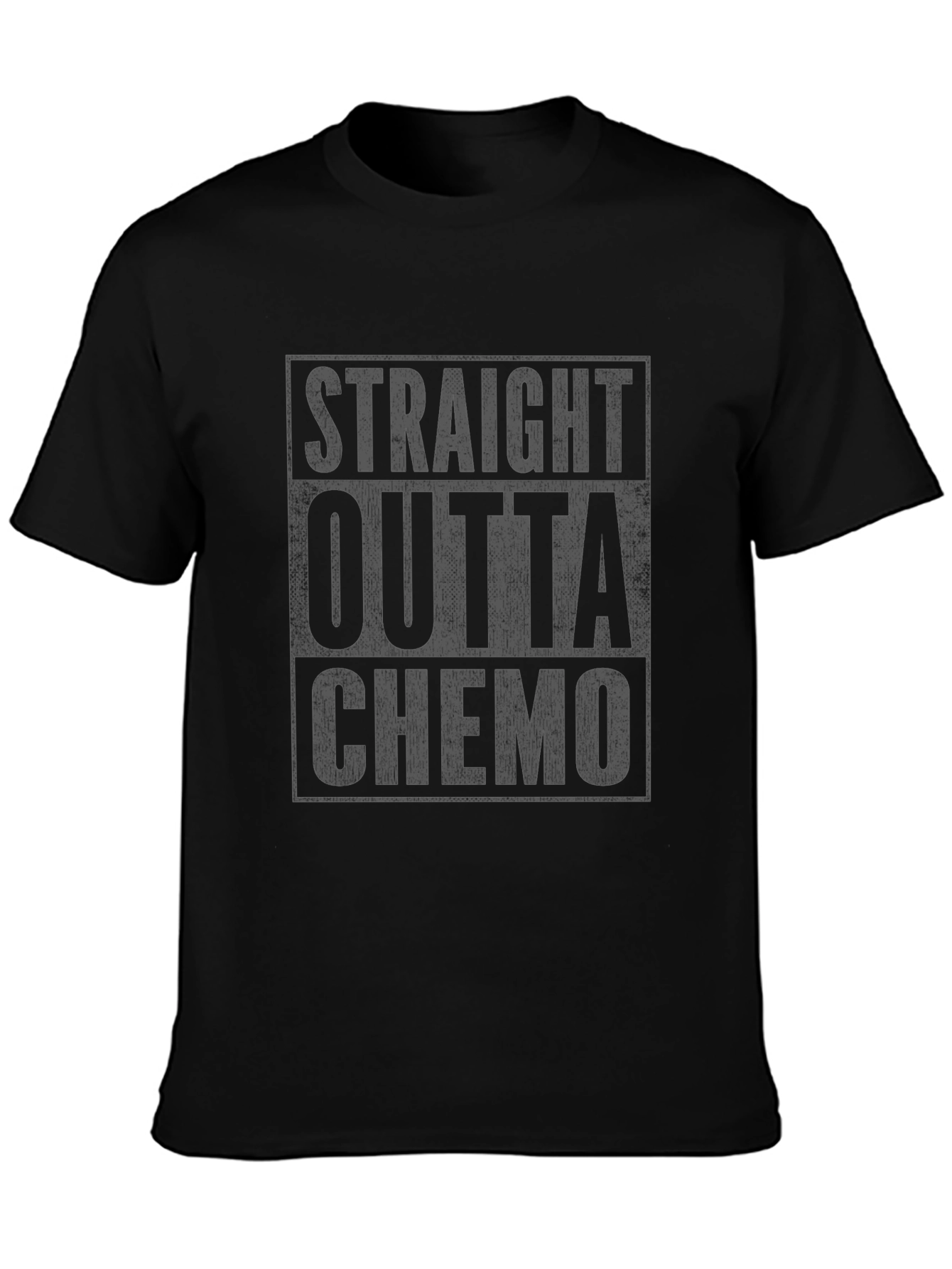 Straight Outta Chemo T-Shirt - Cancer Survivor Tee