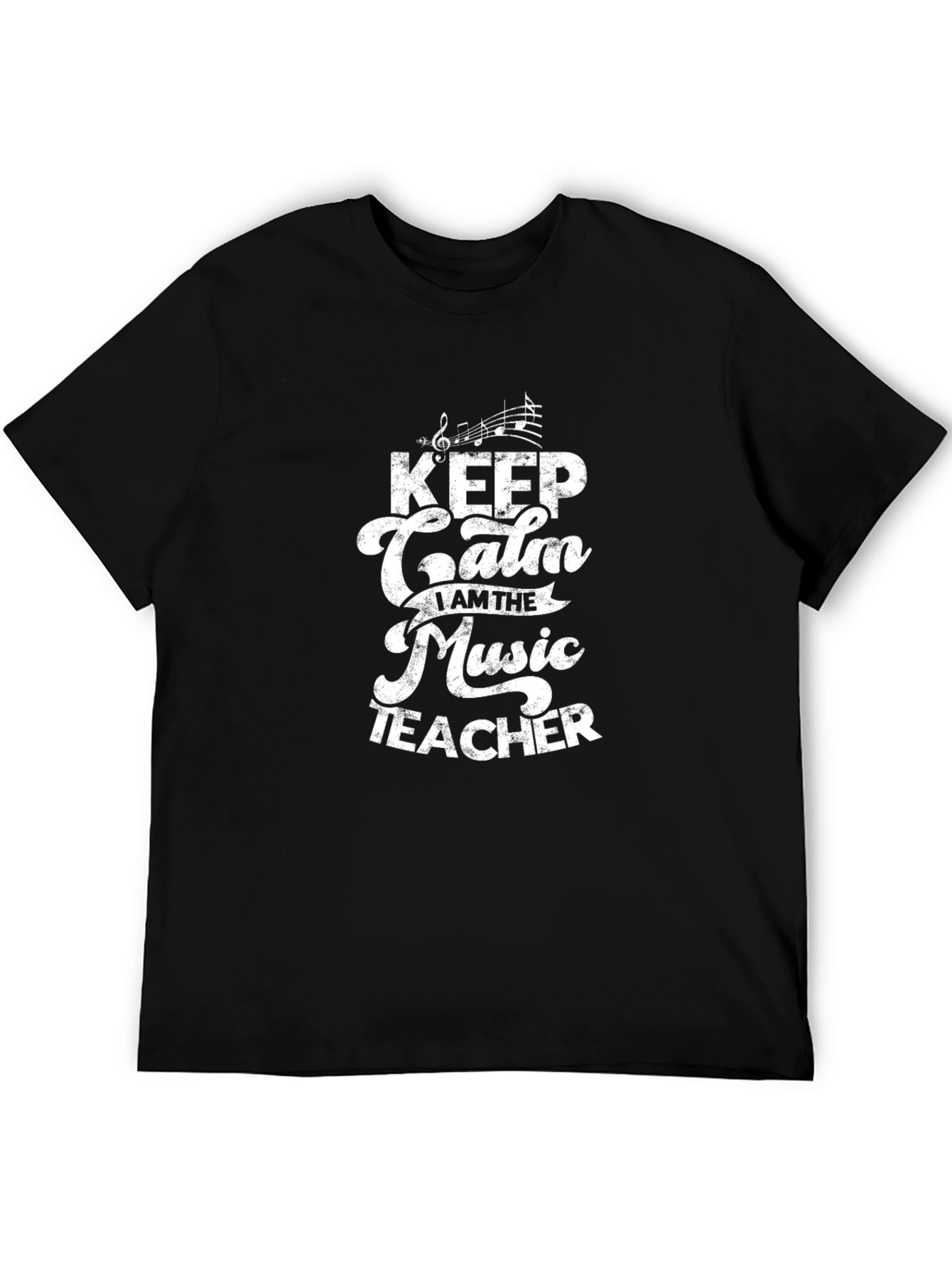 Keep Calm Music Teacher Graphic T-Shirt