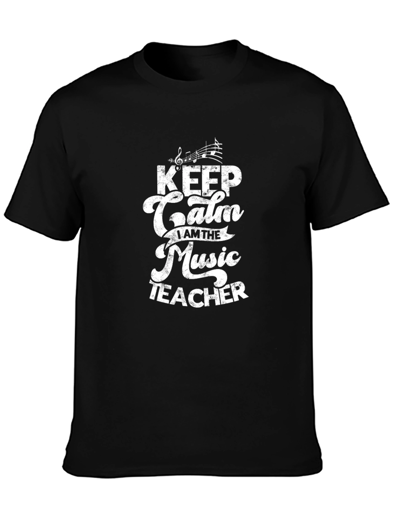 Keep Calm Music Teacher Graphic T-Shirt