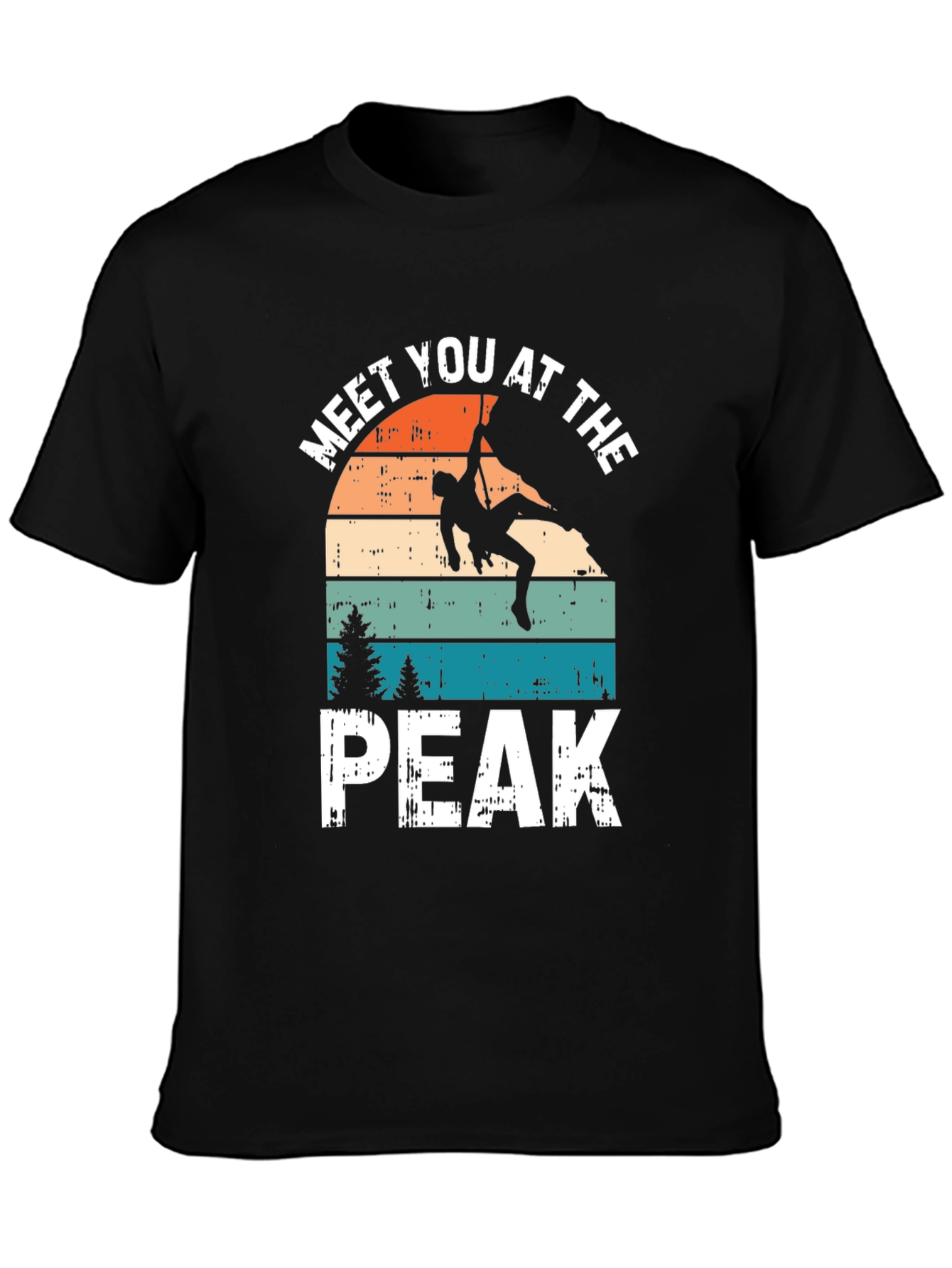 Meet You At The Peak Climbing T-Shirt