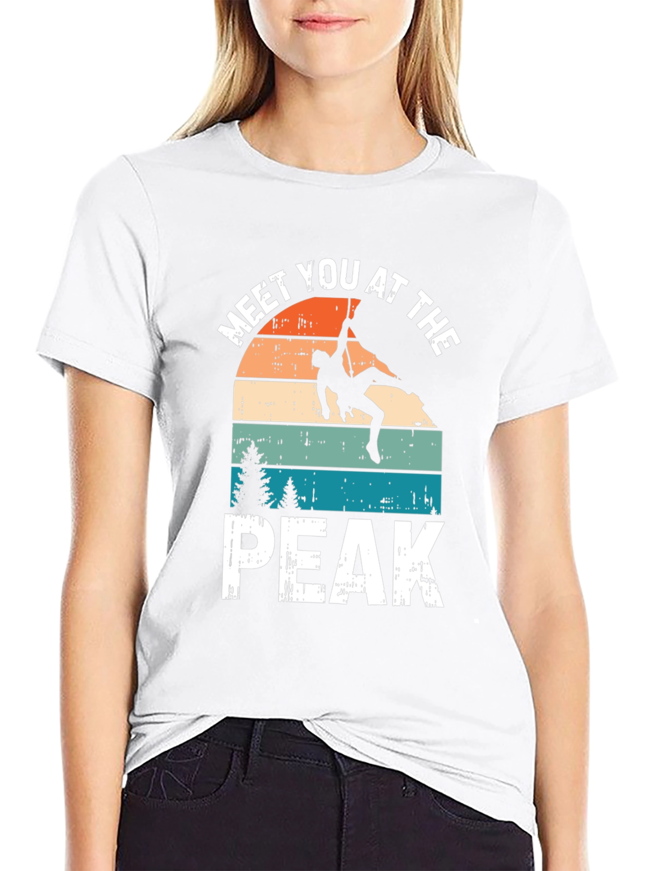 Meet You At The Peak Climbing T-Shirt