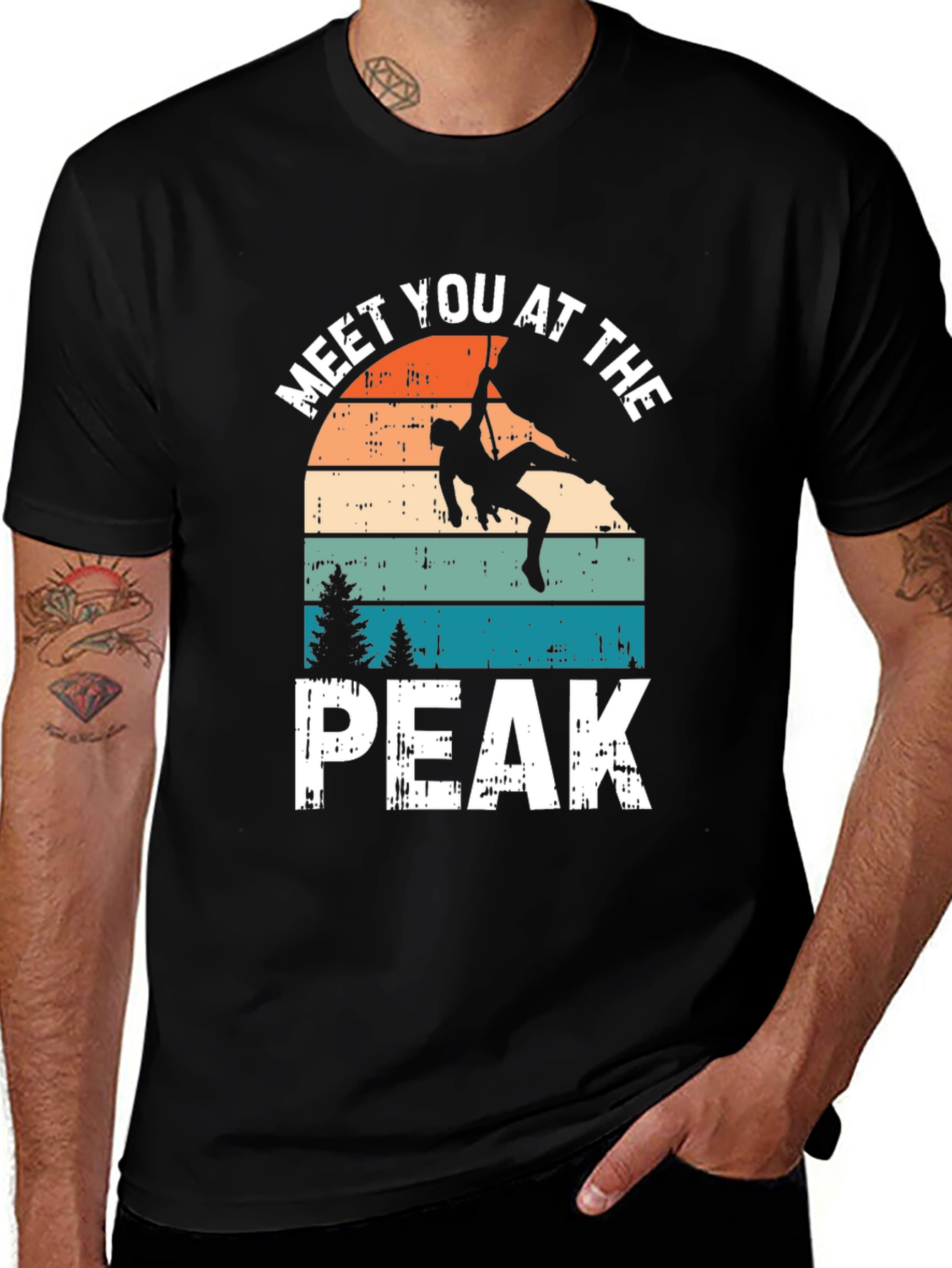 Meet You At The Peak Climbing T-Shirt