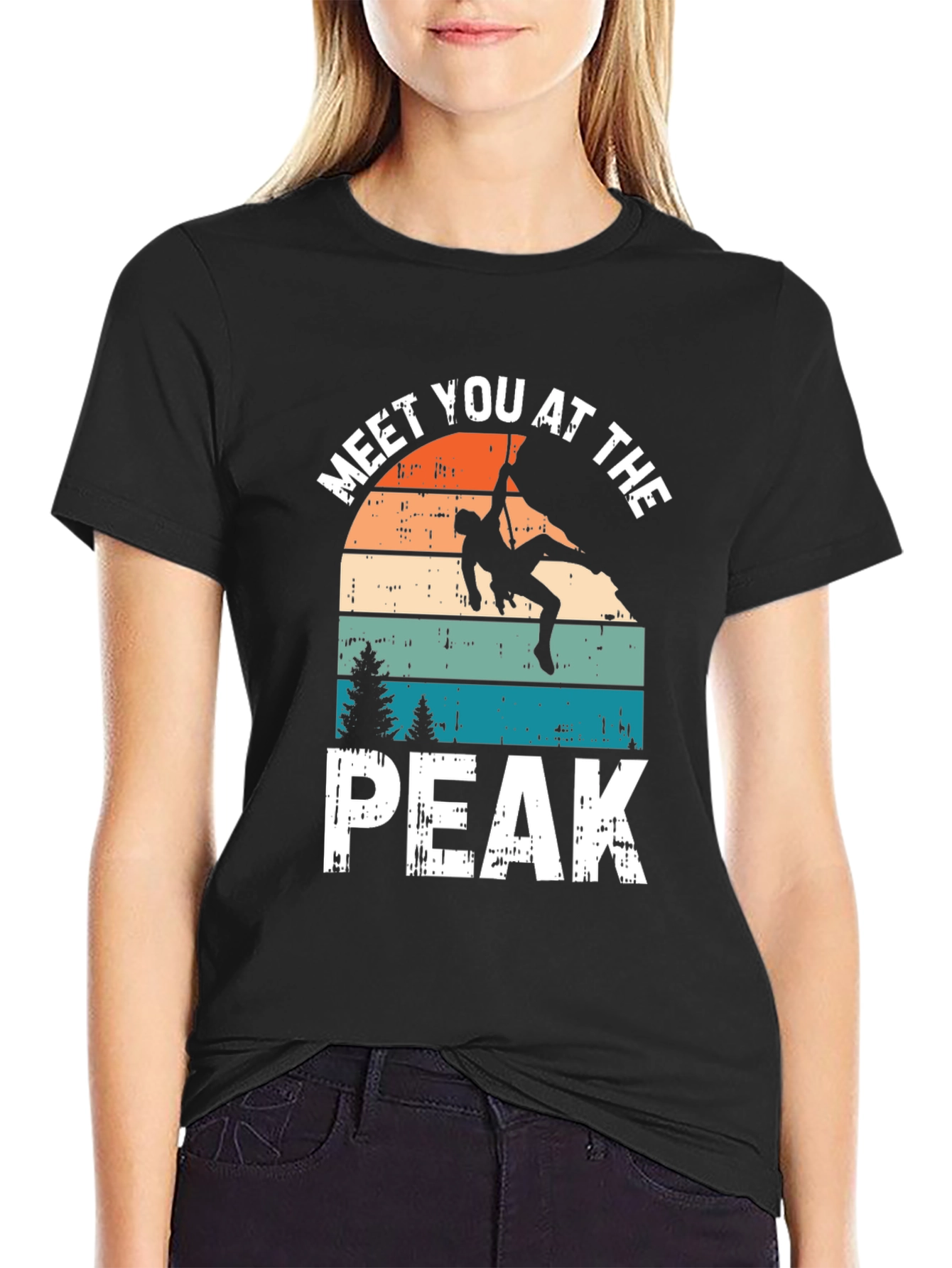 Meet You At The Peak Climbing T-Shirt