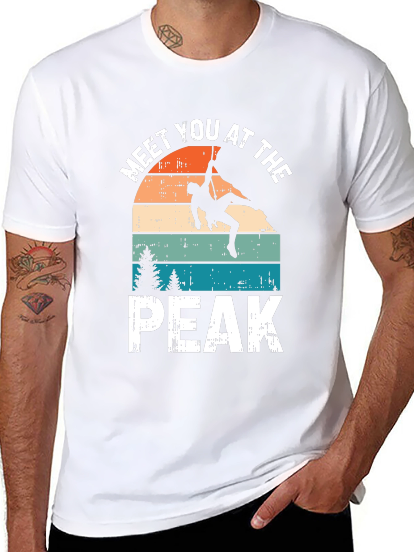 Meet You At The Peak Climbing T-Shirt