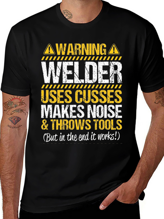 Warning Welder T-Shirt