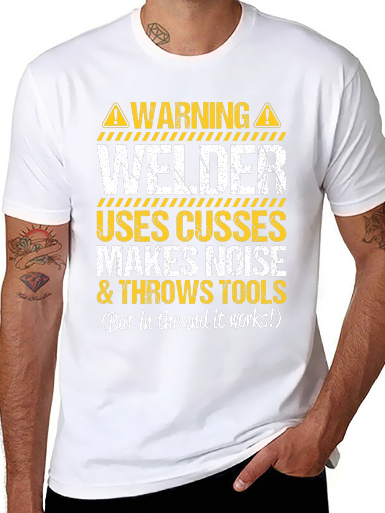 Warning Welder T-Shirt