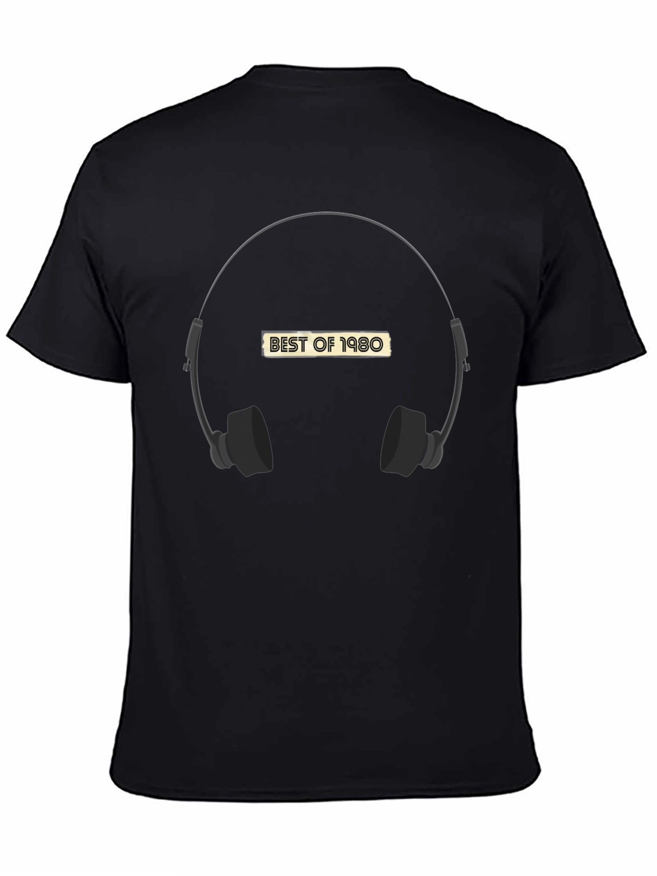 Best of 1980 Headphone Graphic Tee