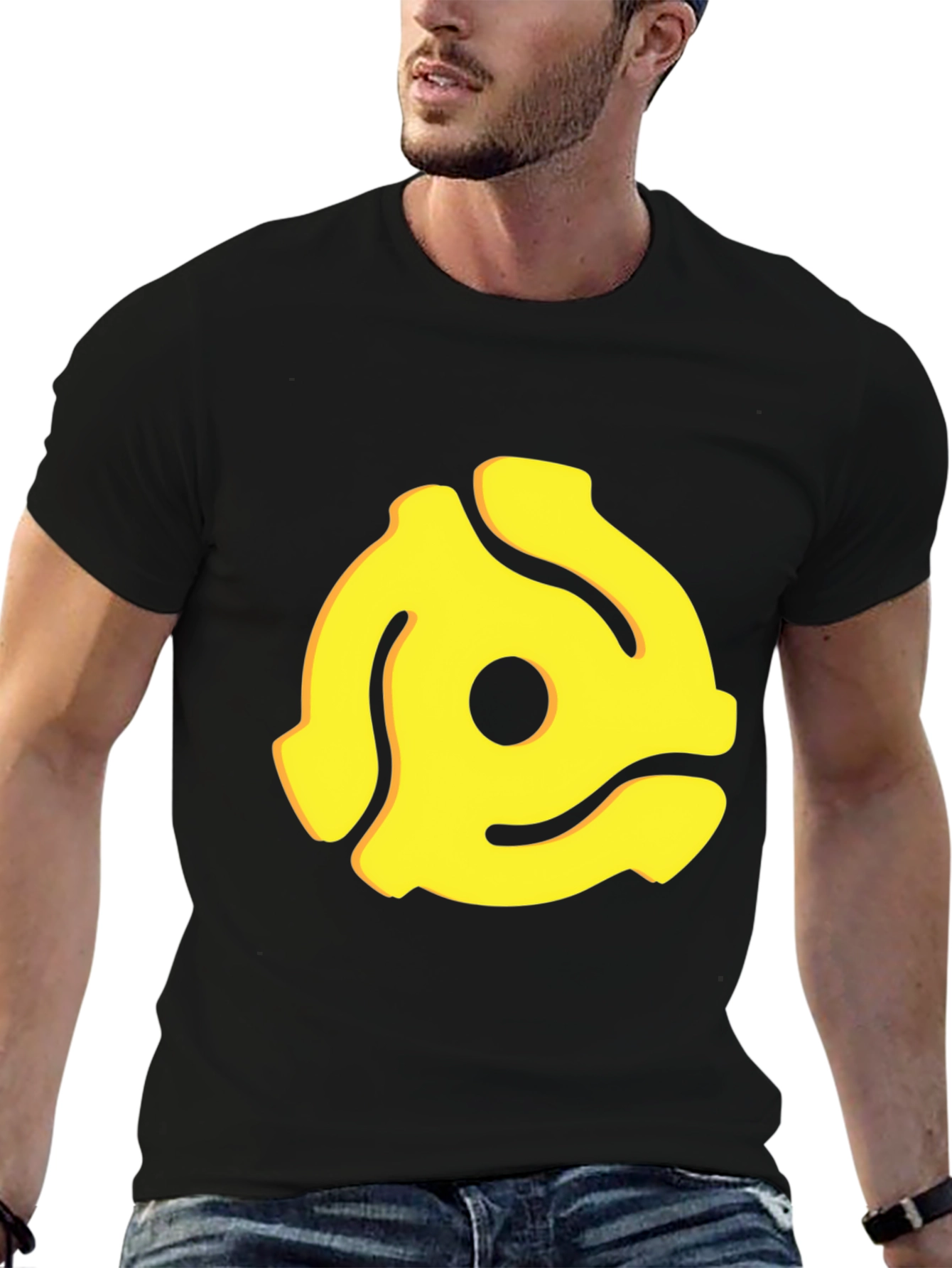 Retro Record Adapter Graphic Tee