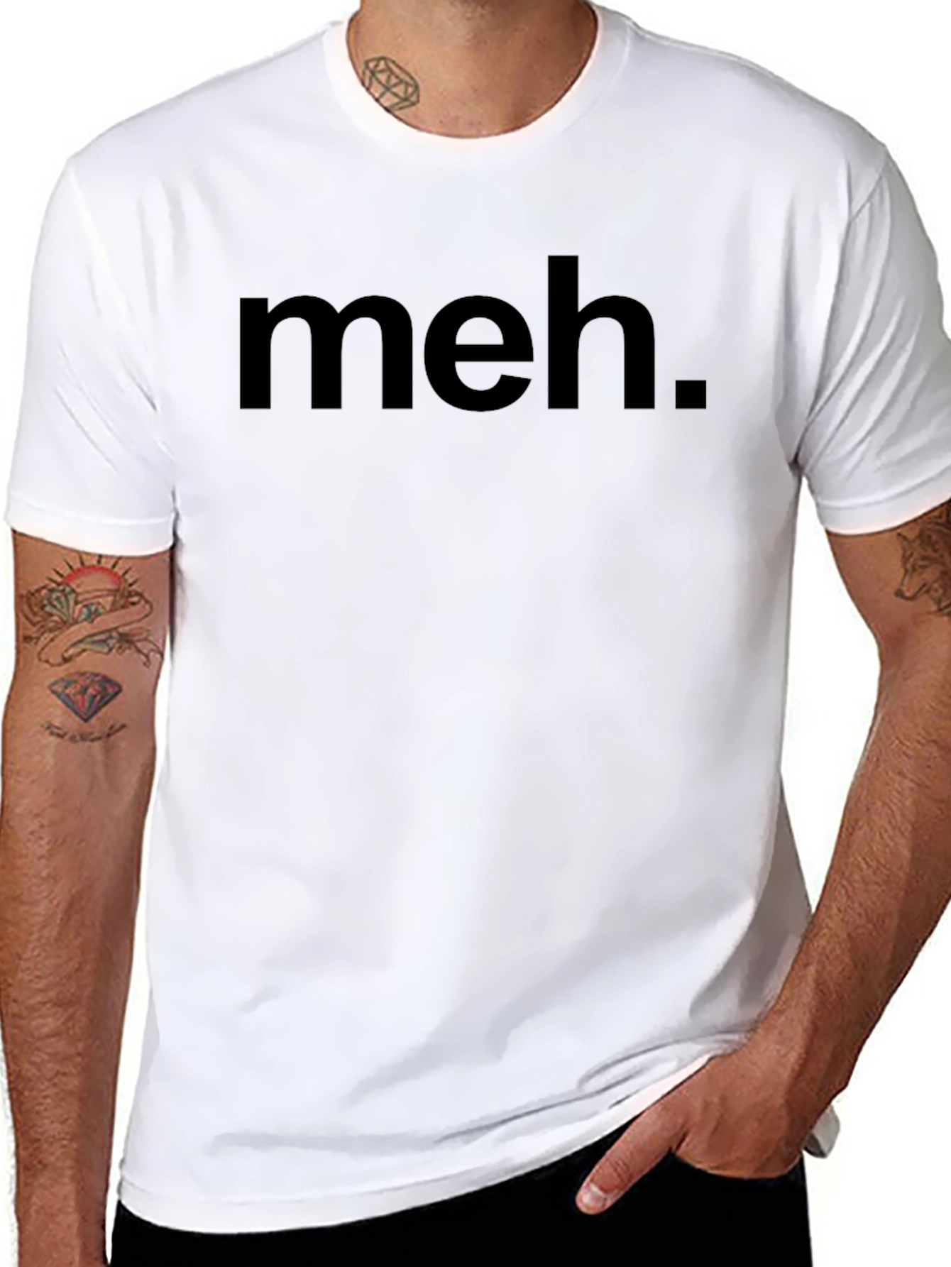 Meh. T-Shirt - Express Yourself with Comfort