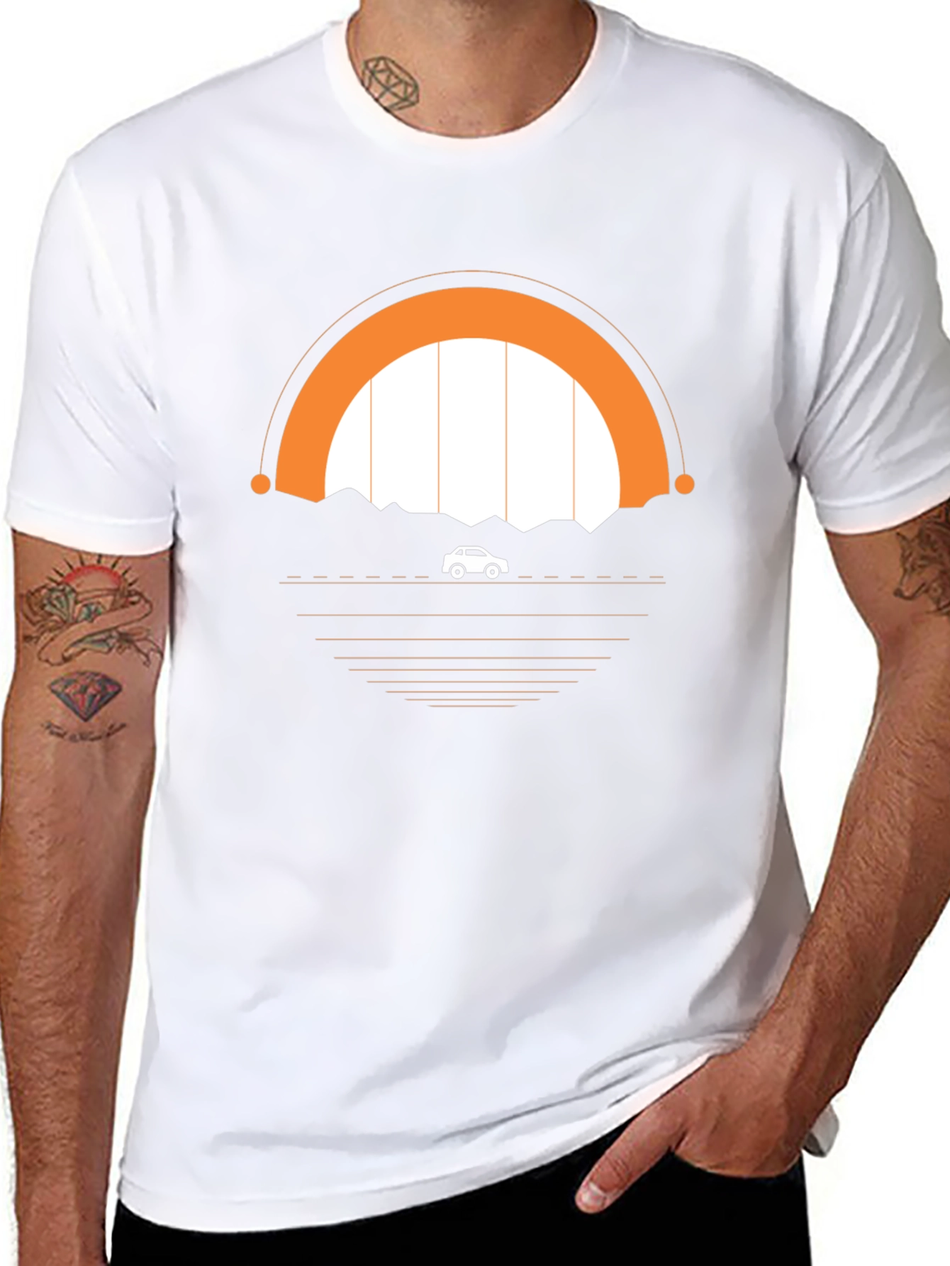 Sunset Roadtrip Graphic Tee