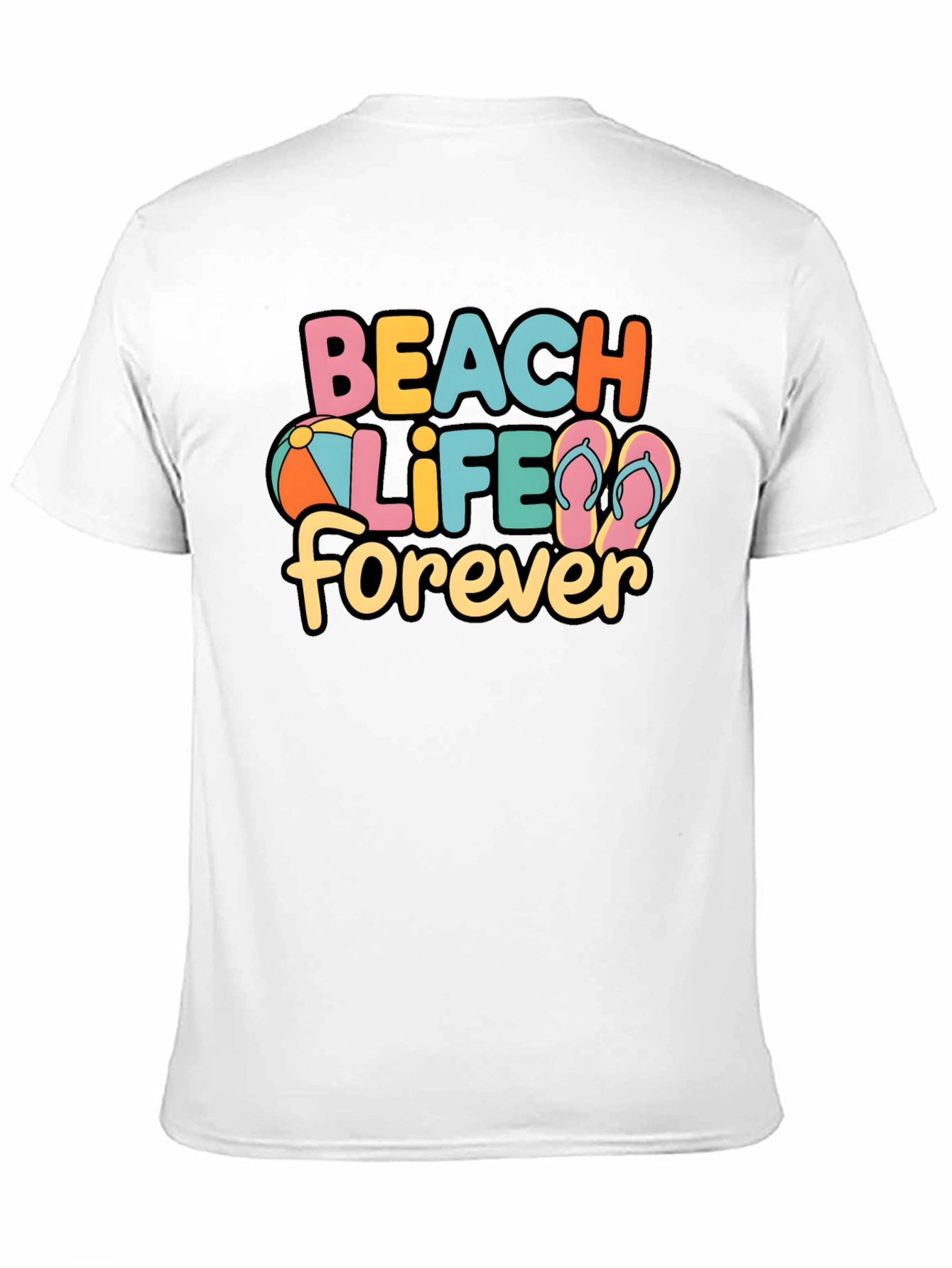 Beach Life Forever Graphic T-Shirt