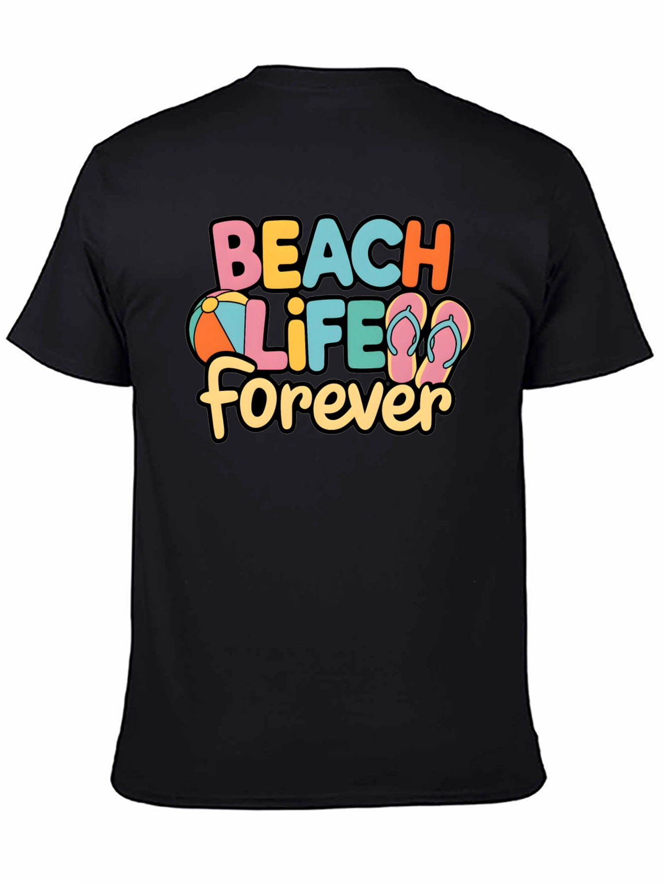 Beach Life Forever Graphic T-Shirt