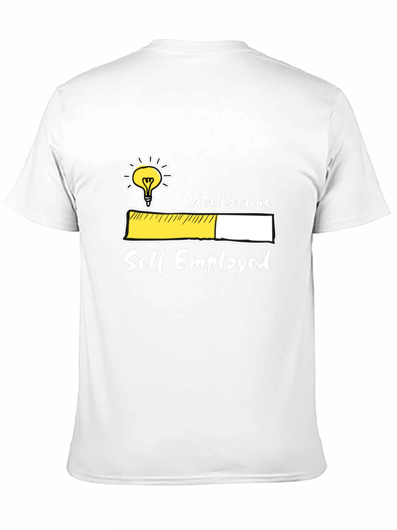 Self Employed Idea Loading Graphic Tee