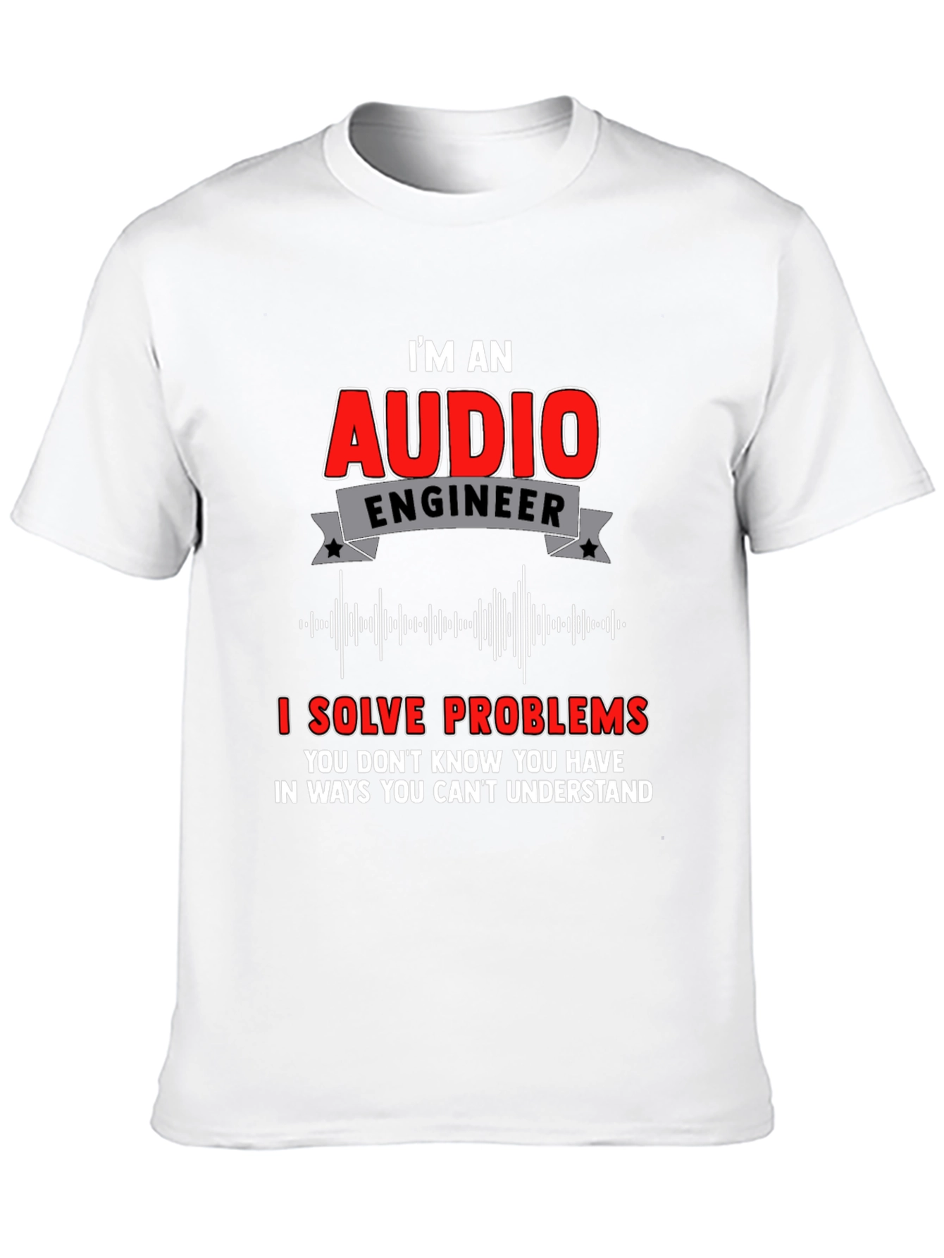Audio Engineer Graphic T-Shirt