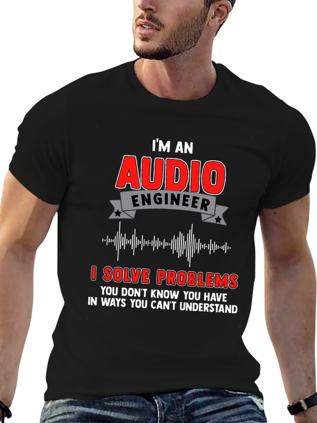 Audio Engineer Graphic T-Shirt
